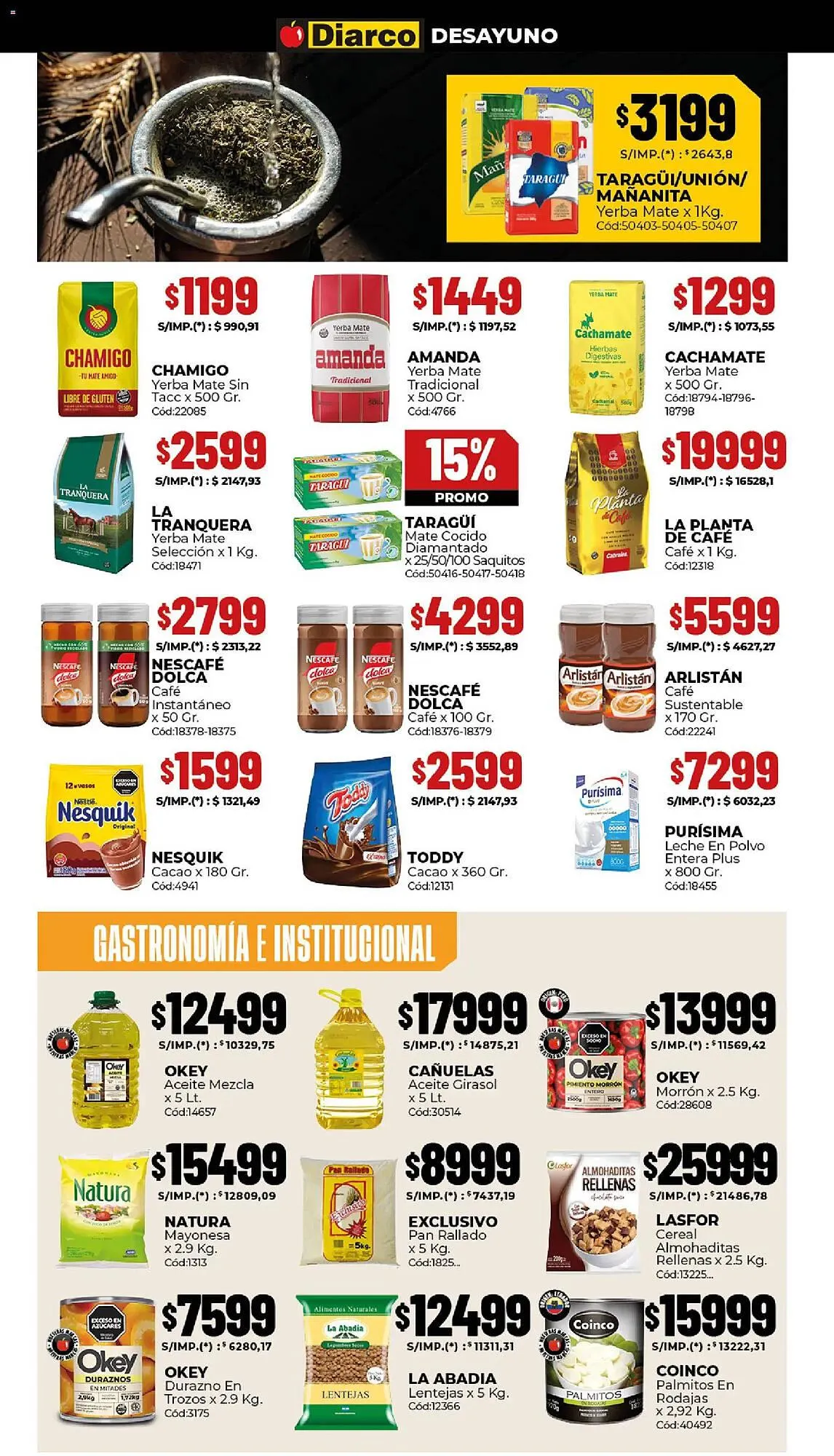 Ofertas de Catálogo Diarco 11 de mayo al 15 de mayo 2026 - Página 4 del catálogo