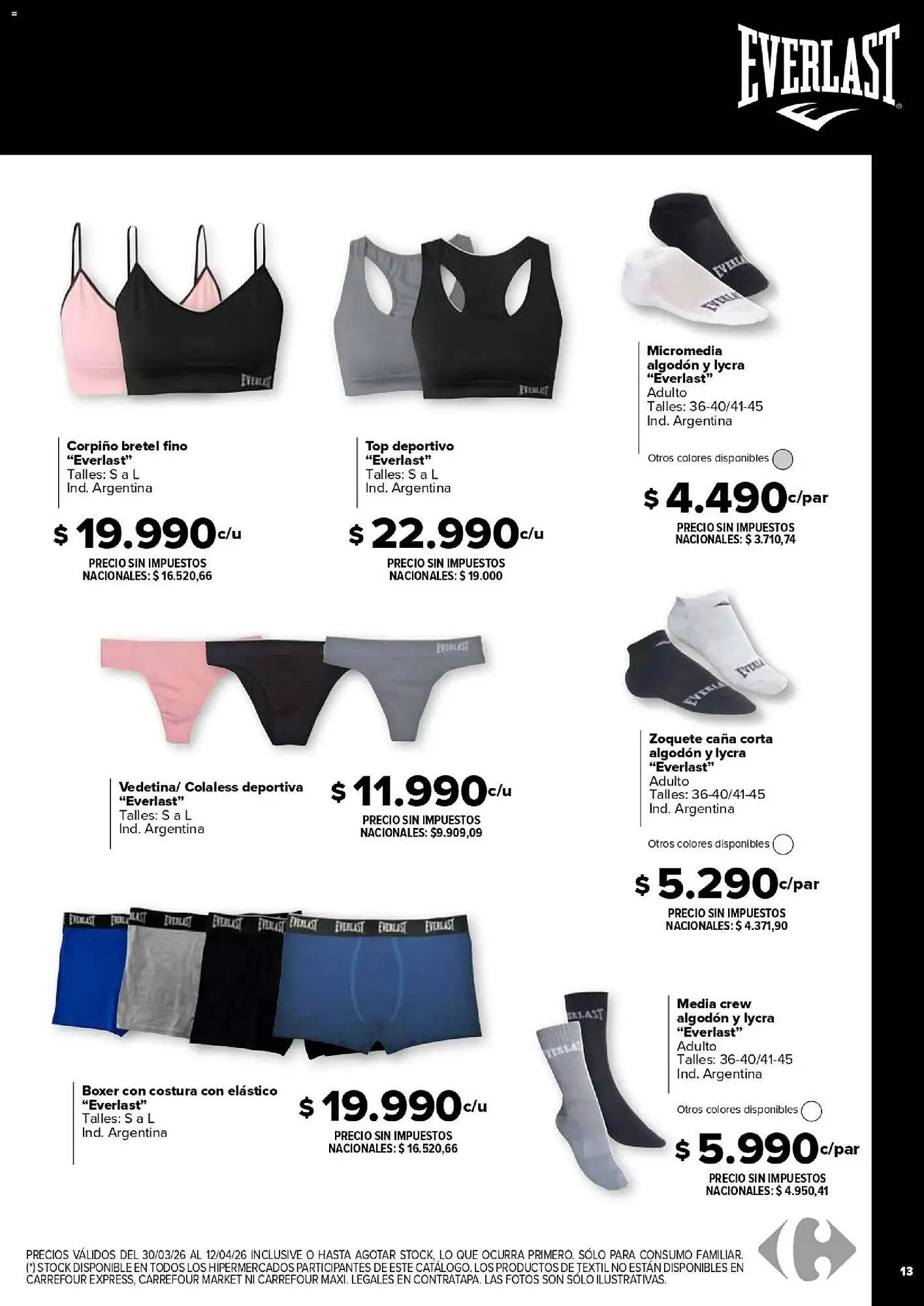 Ofertas de Catálogo Carrefour 30 de marzo al 13 de abril 2026 - Página 13 del catálogo