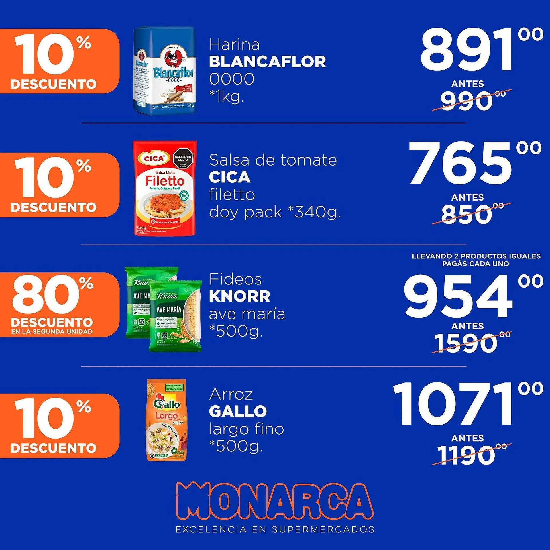 Ofertas de Catálogo Supermercados Monarca 13 de marzo al 14 de marzo 2025 - Página 4 del catálogo
