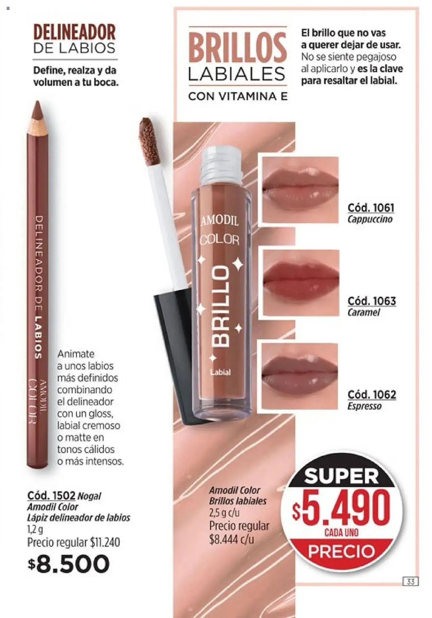 Ofertas de Catálogo Amodil 27 de mayo al 18 de junio 2025 - Página 33 del catálogo