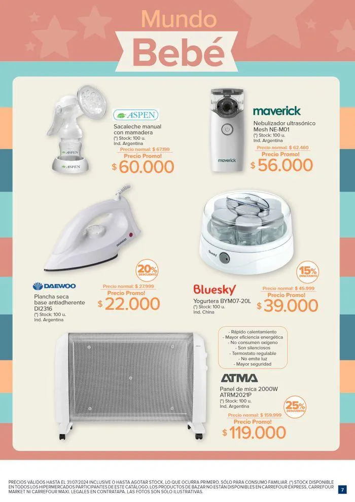 Ofertas de Catálogo Mundo Bebé Hiper 23 de julio al 31 de julio 2024 - Página 9 del catálogo
