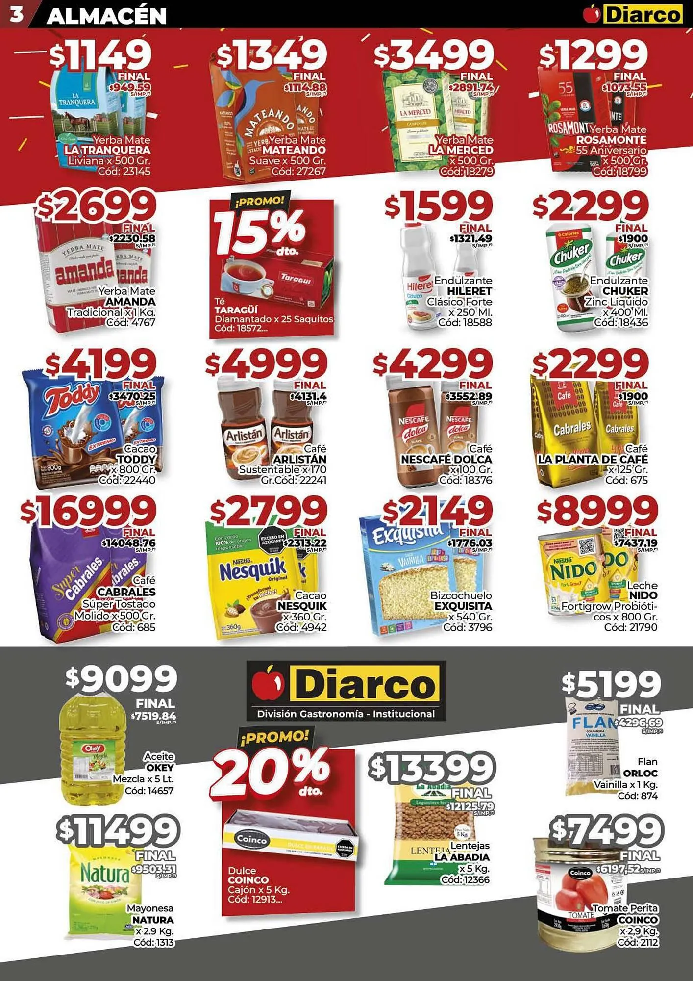 Ofertas de Catálogo Diarco 5 de mayo al 13 de mayo 2025 - Página 3 del catálogo