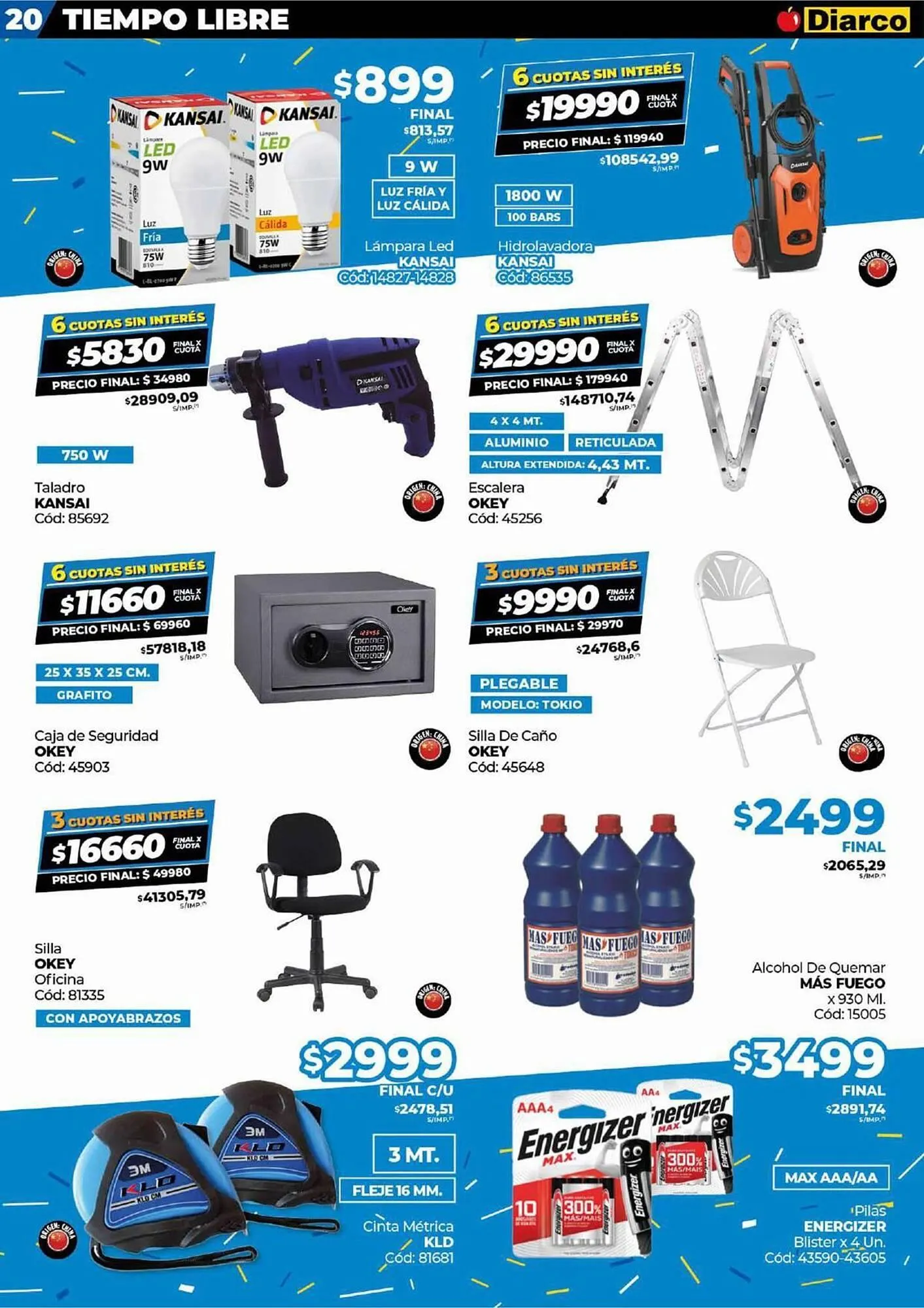 Ofertas de Catálogo Diarco 9 de junio al 16 de junio 2025 - Página 20 del catálogo