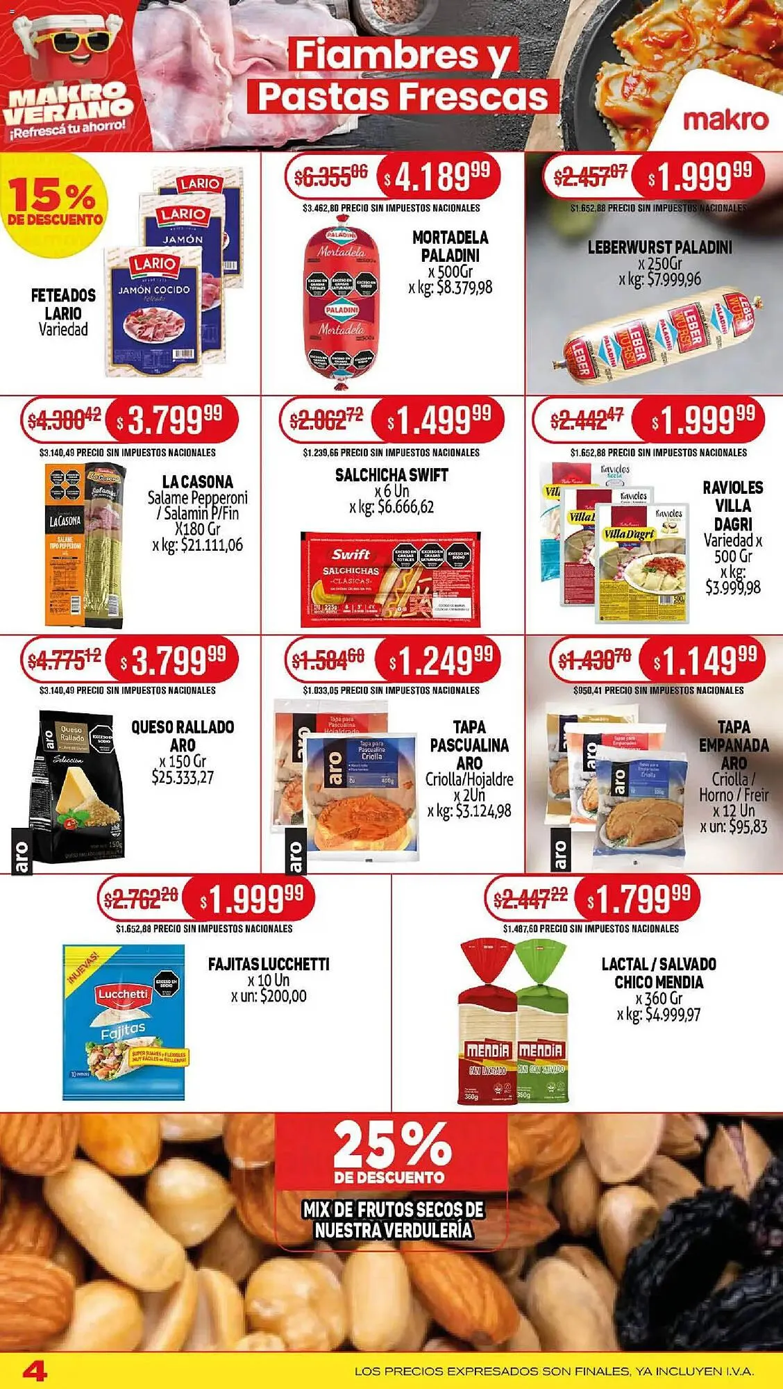 Ofertas de Catálogo Makro 8 de enero al 14 de enero 2026 - Página 4 del catálogo