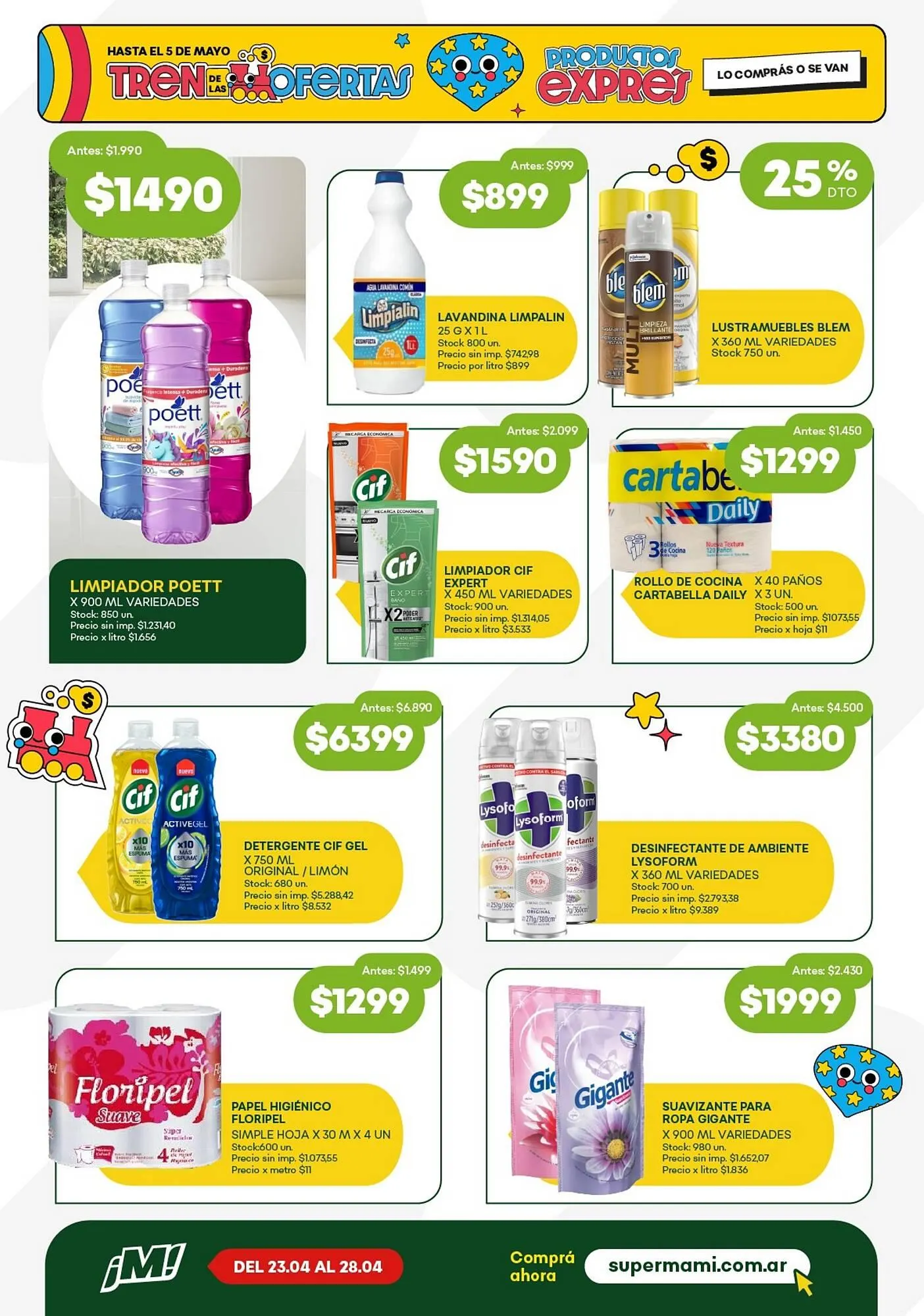 Ofertas de Catálogo Super MAMI 22 de abril al 28 de abril 2026 - Página 12 del catálogo