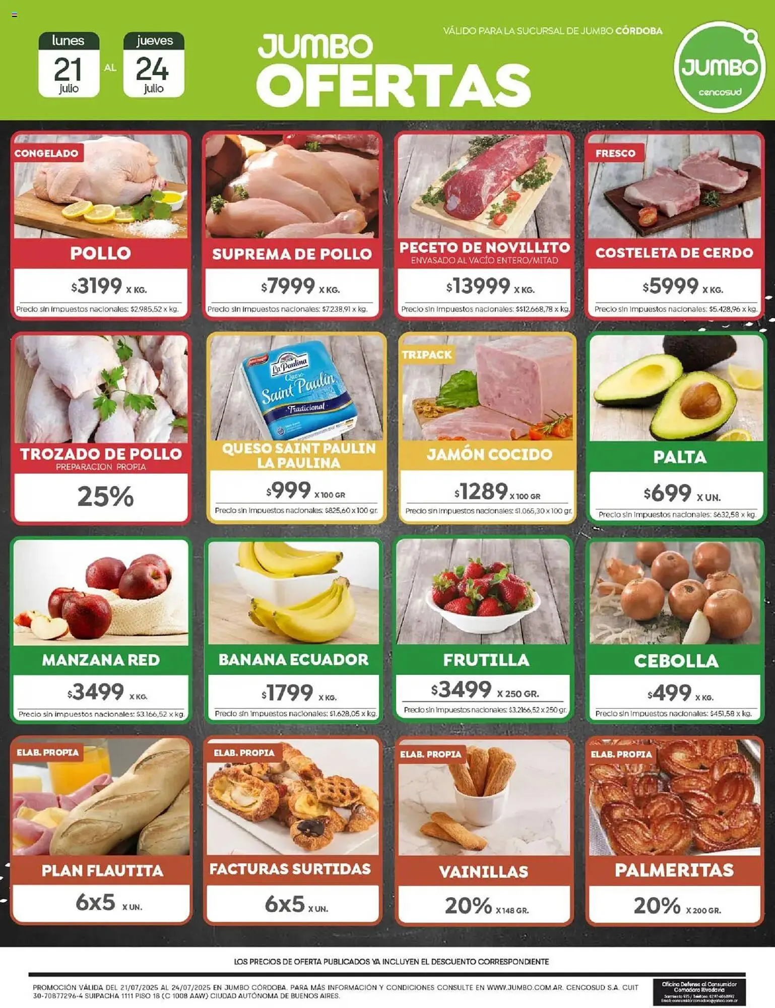 Ofertas de Catálogo Jumbo 21 de julio al 24 de julio 2025 - Página 1 del catálogo