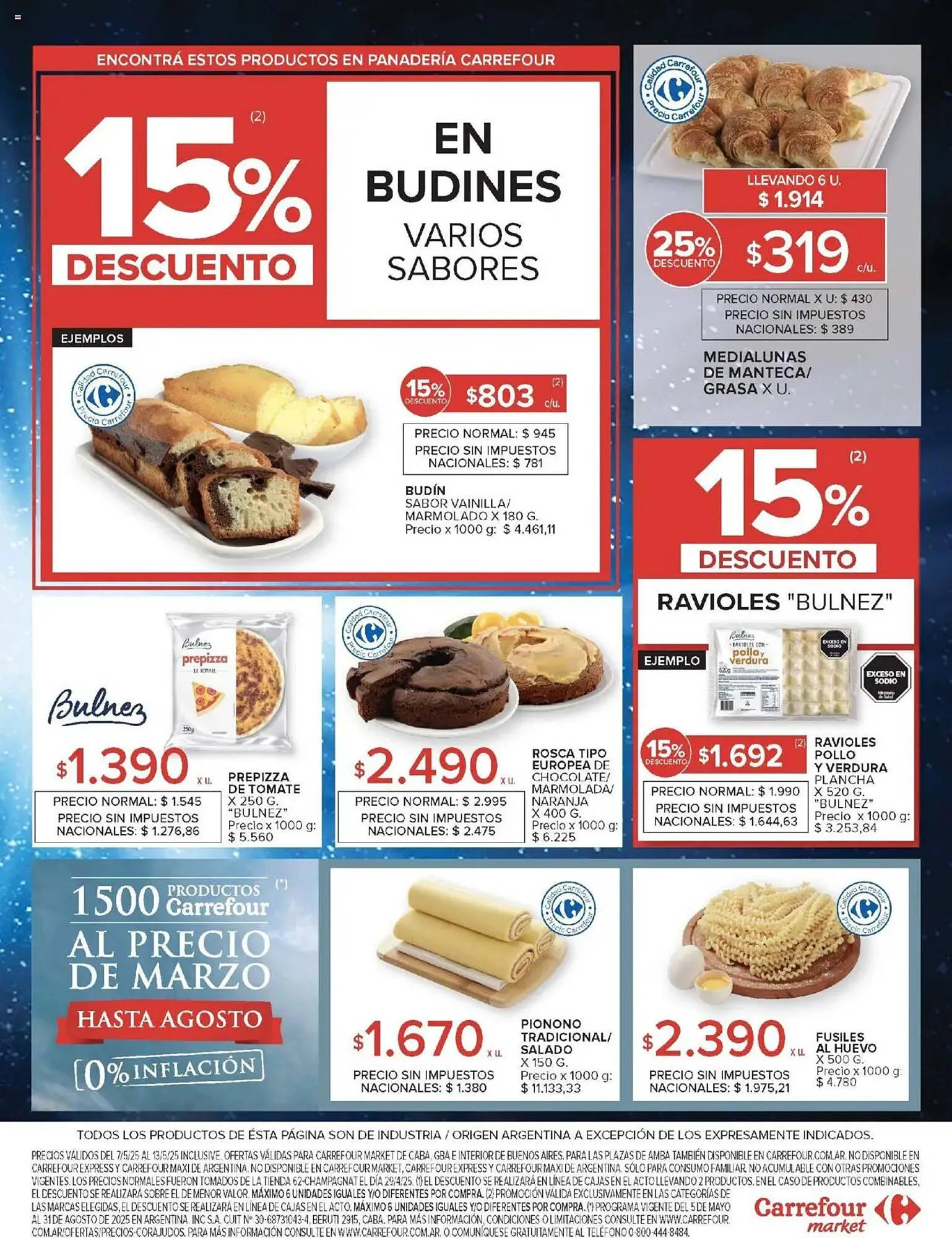 Ofertas de Catálogo Carrefour Market 7 de mayo al 13 de mayo 2025 - Página 17 del catálogo