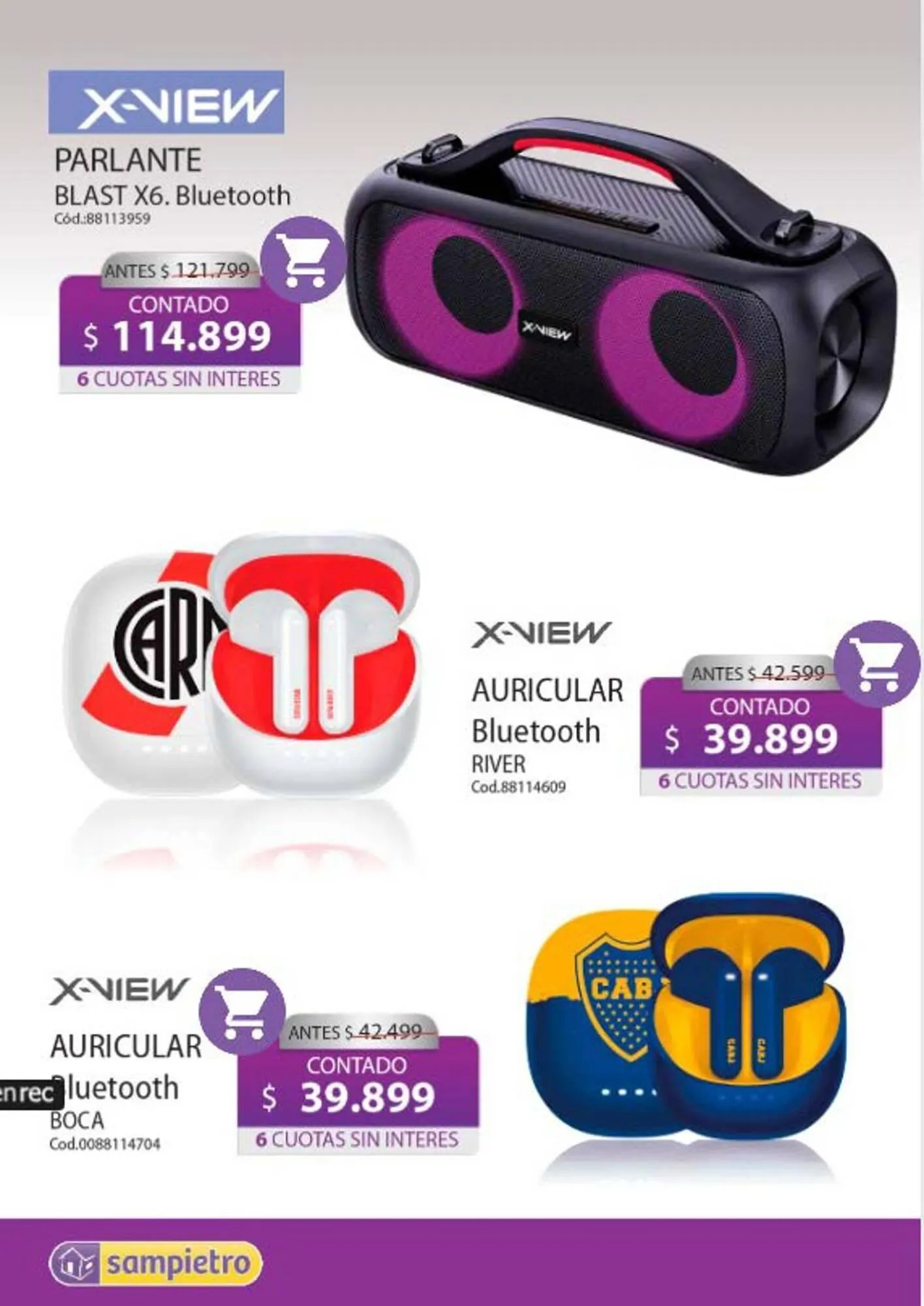 Ofertas de Catálogo Sampietro 9 de mayo al 15 de mayo 2025 - Página 7 del catálogo