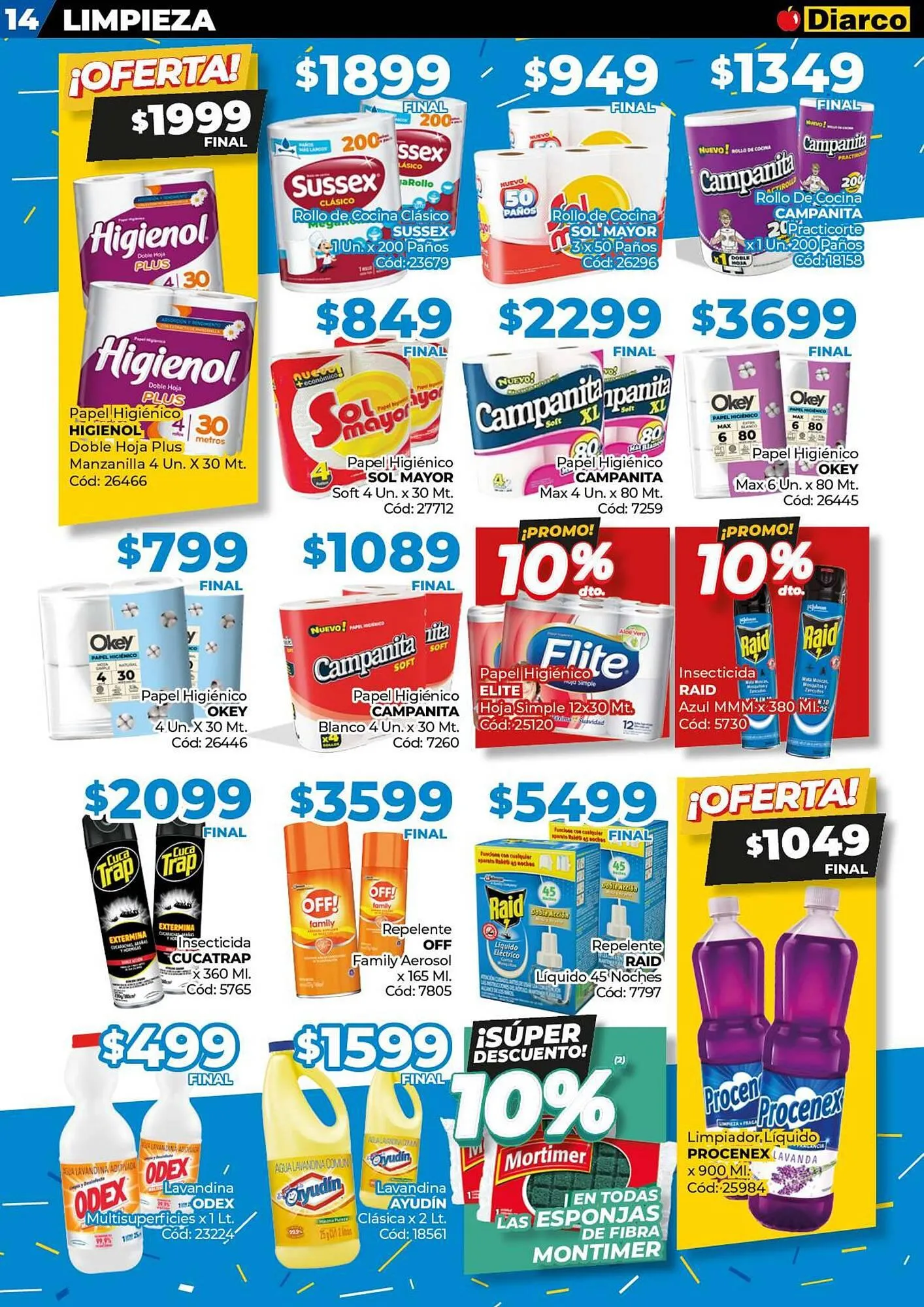 Ofertas de Catálogo Diarco 24 de febrero al 2 de marzo 2025 - Página 14 del catálogo