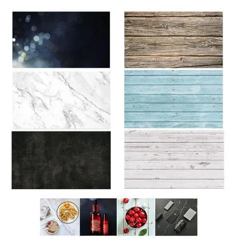 Fondo Fotografico Fotos Reversible Mate Madera Piedra Surtido 1 Set X6