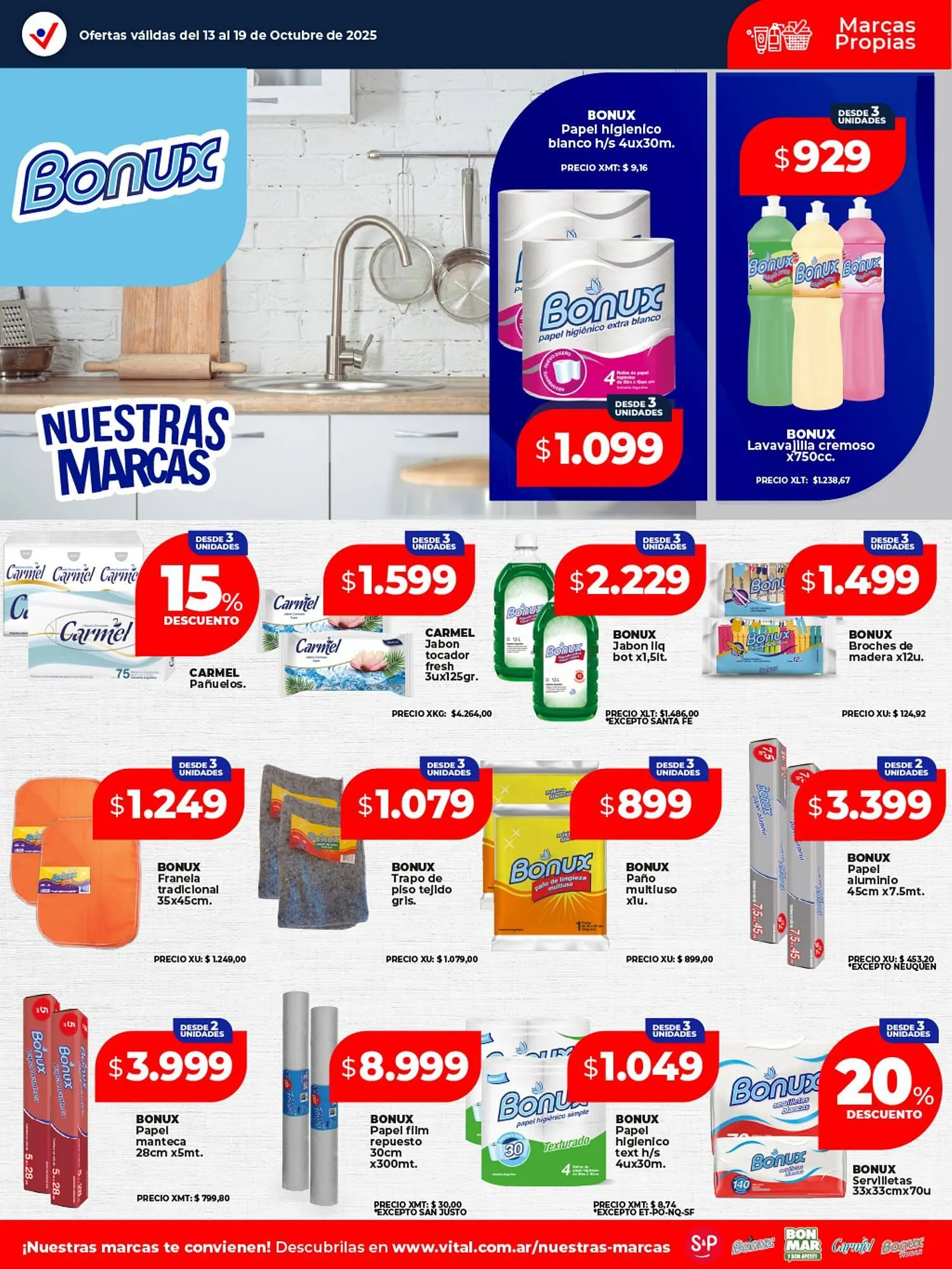 Ofertas de Catálogo Supermayorista Vital 13 de octubre al 19 de octubre 2025 - Página 2 del catálogo