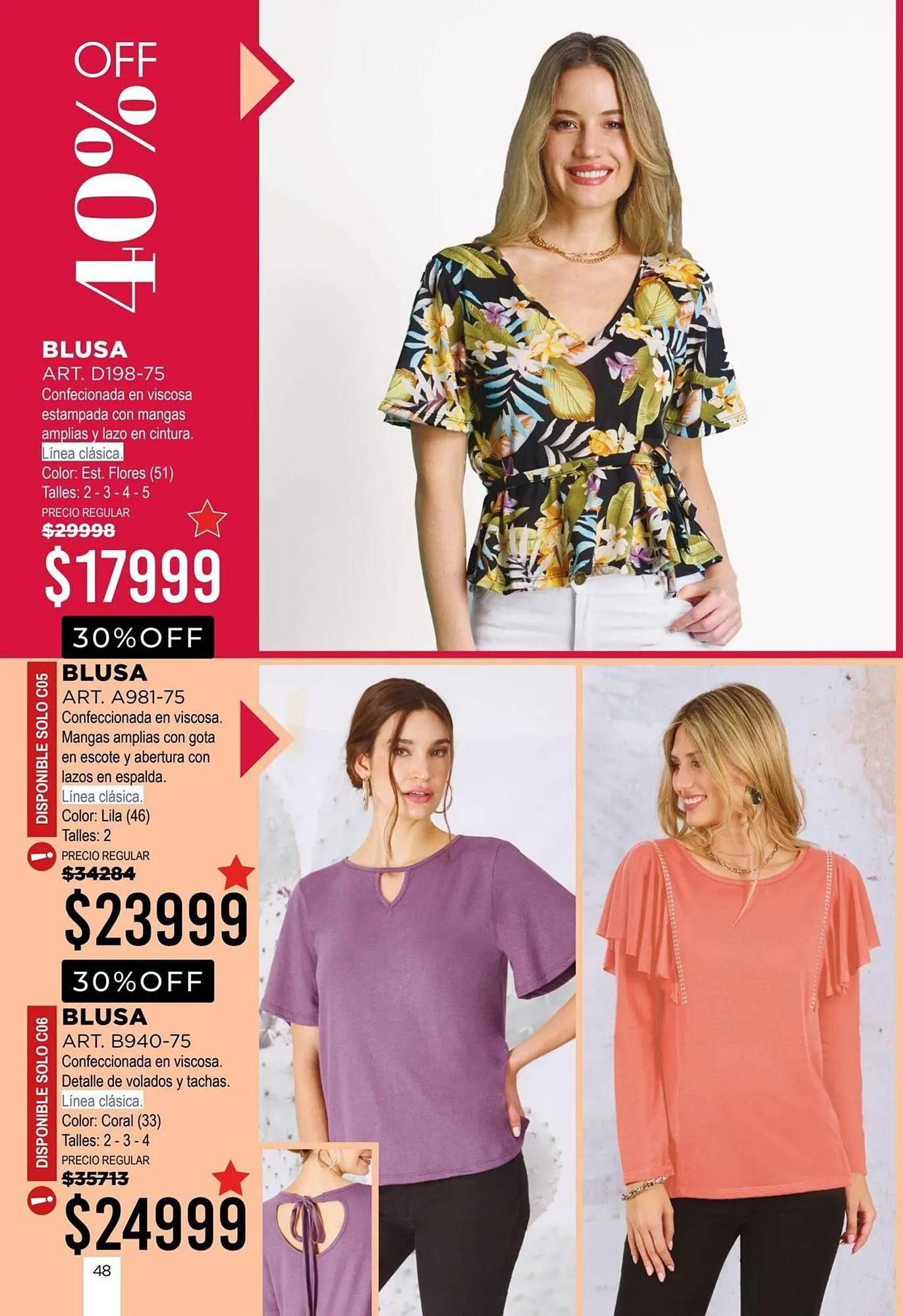 Ofertas de Catálogo Juana Bonita 12 de marzo al 31 de marzo 2025 - Página 48 del catálogo