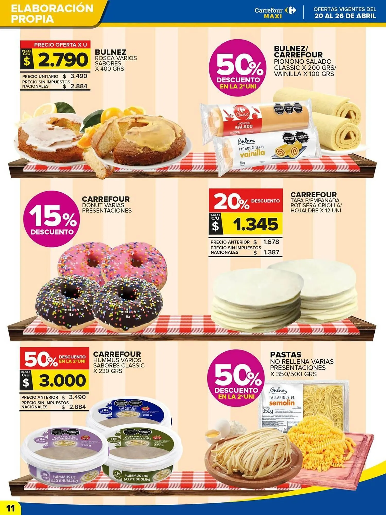 Ofertas de Folleto Carrefour Maxi 20 de abril al 27 de abril 2026 - Página 11 del catálogo