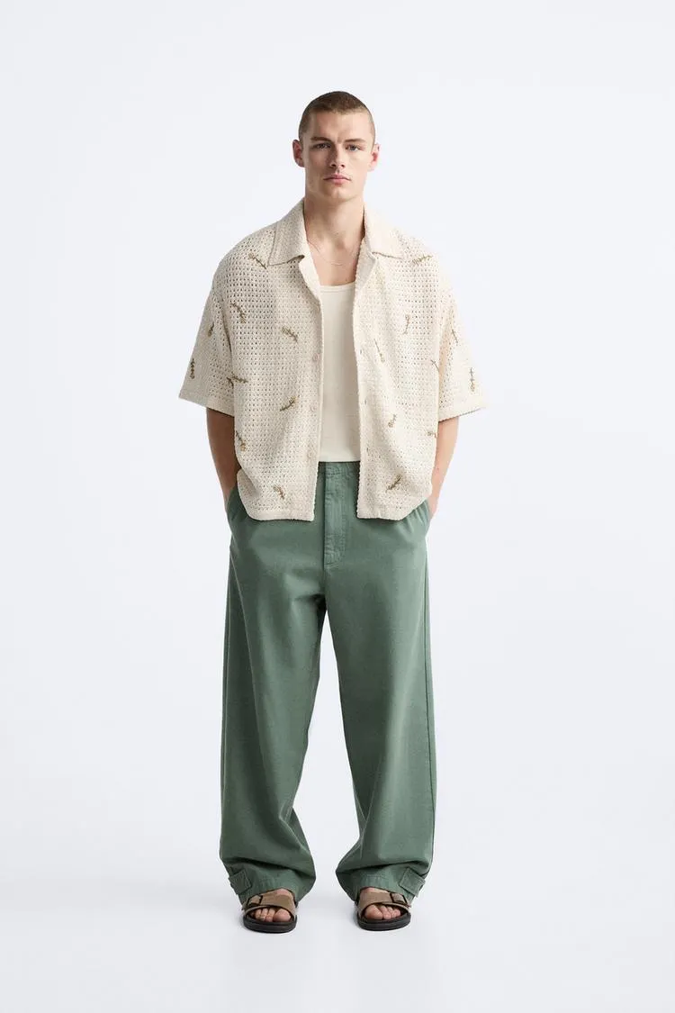 CAMISA CROCHET ABALORIOS