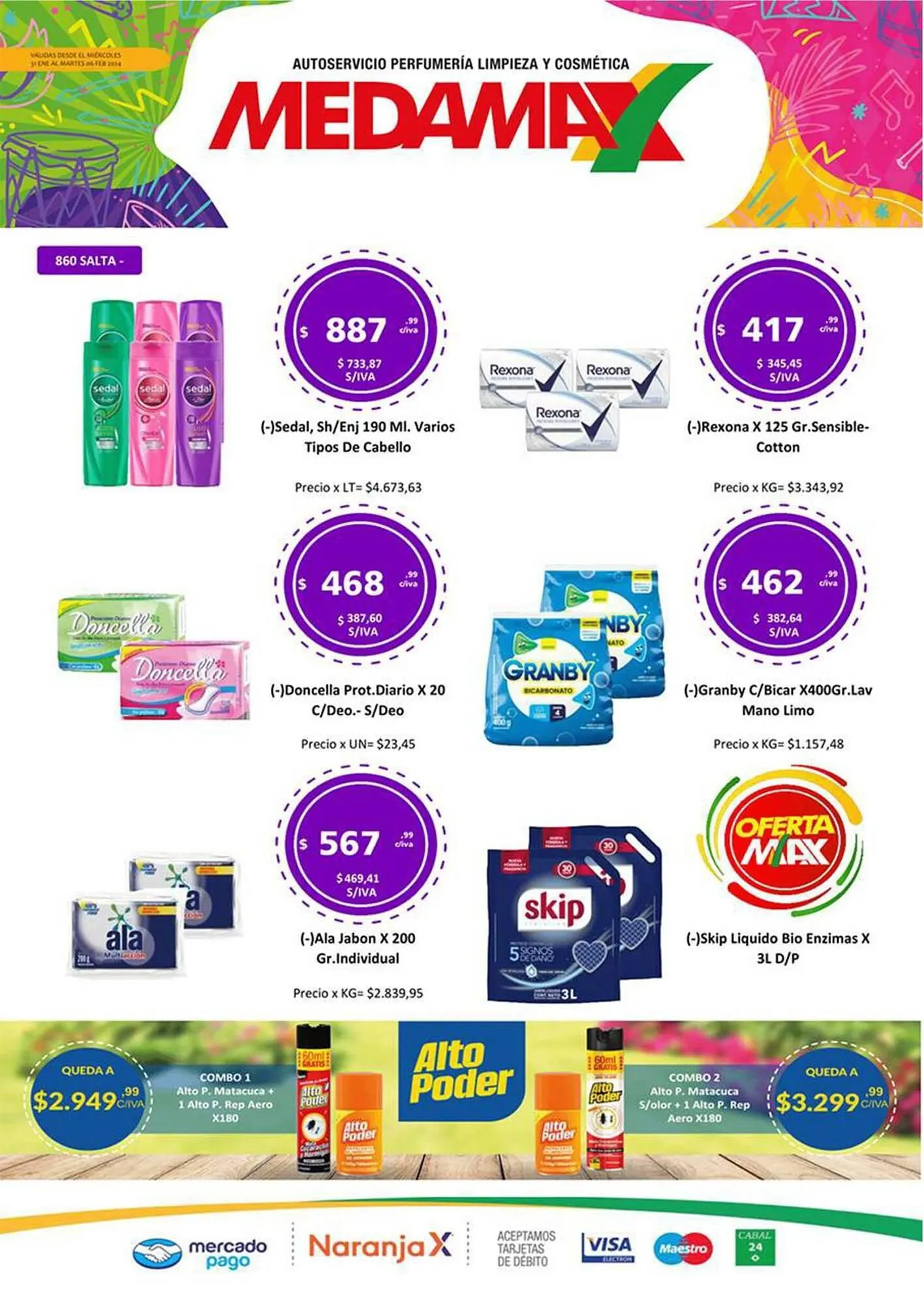 Ofertas de Catálogo Medamax 31 de enero al 6 de febrero 2024 - Página  del catálogo