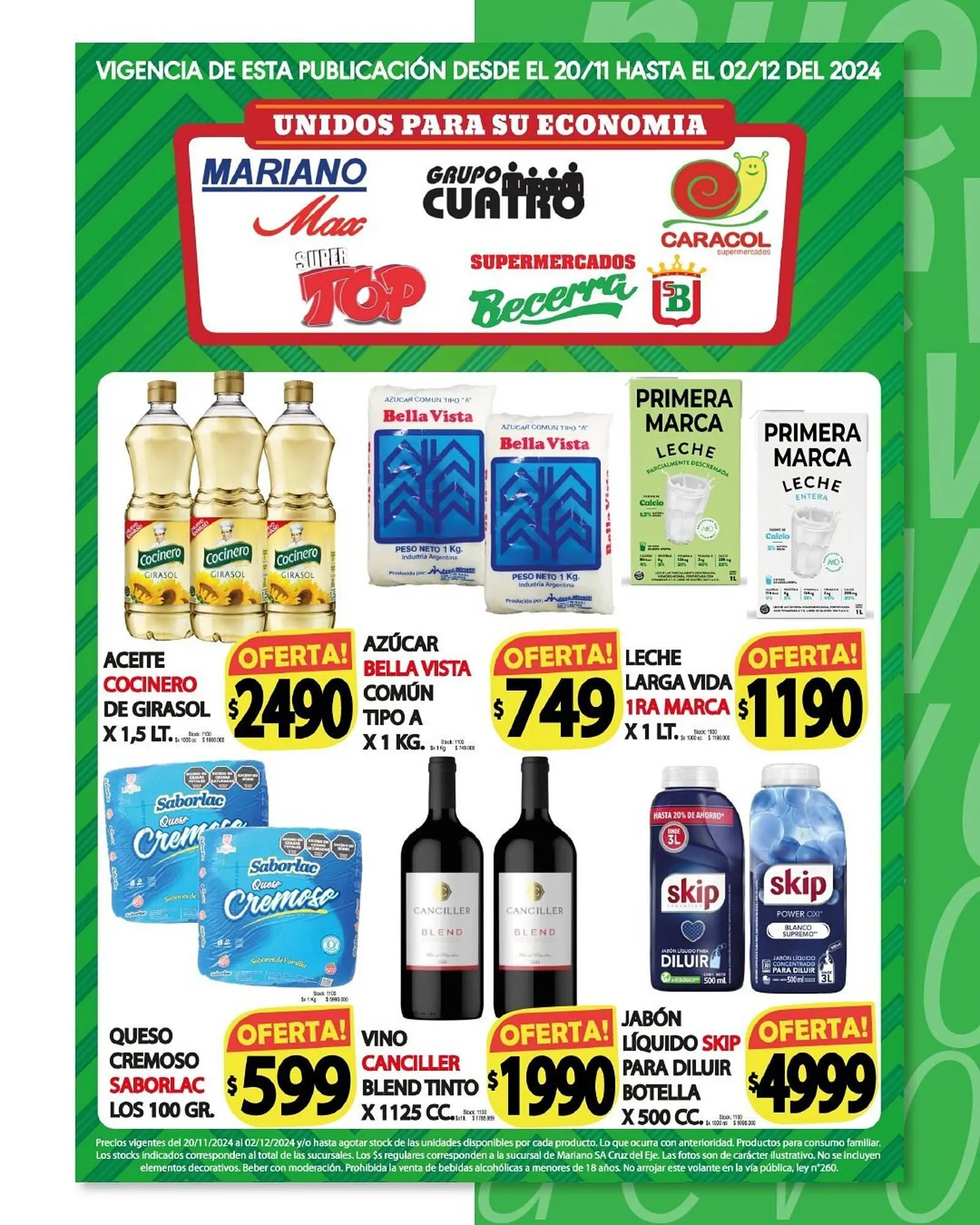 Ofertas de Catálogo Supermercados Caracol 20 de noviembre al 2 de diciembre 2024 - Página 2 del catálogo