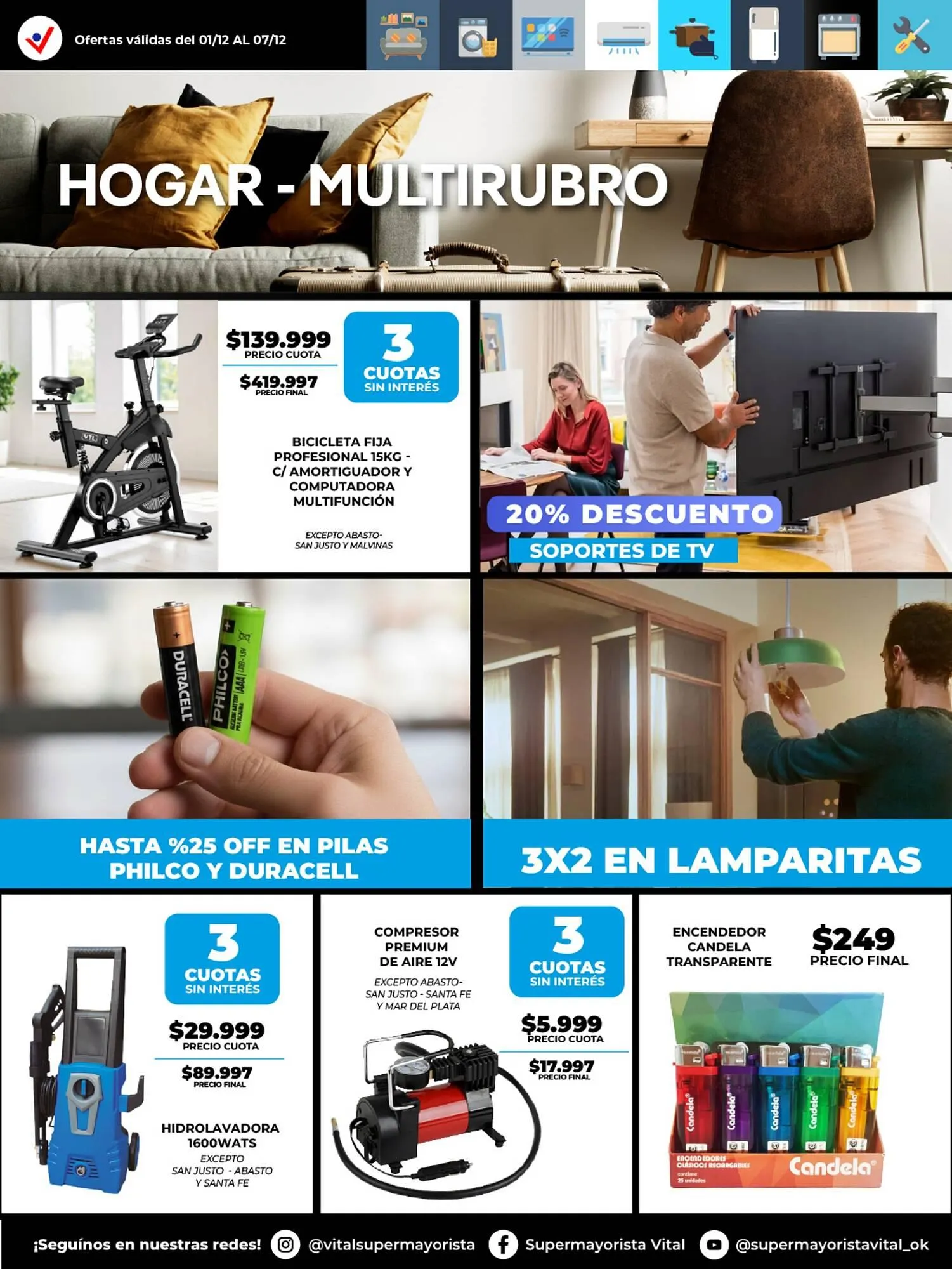 Ofertas de Catálogo Supermayorista Vital 1 de diciembre al 8 de diciembre 2025 - Página 3 del catálogo