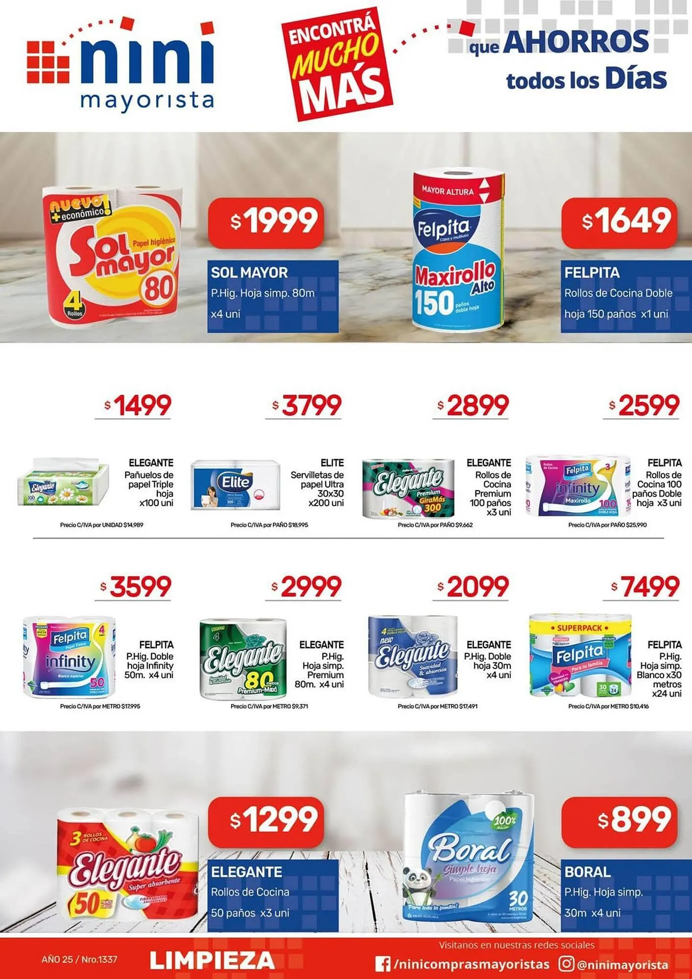 Ofertas de Catálogo Nini Mayorista 8 de diciembre al 14 de diciembre 2025 - Página 8 del catálogo