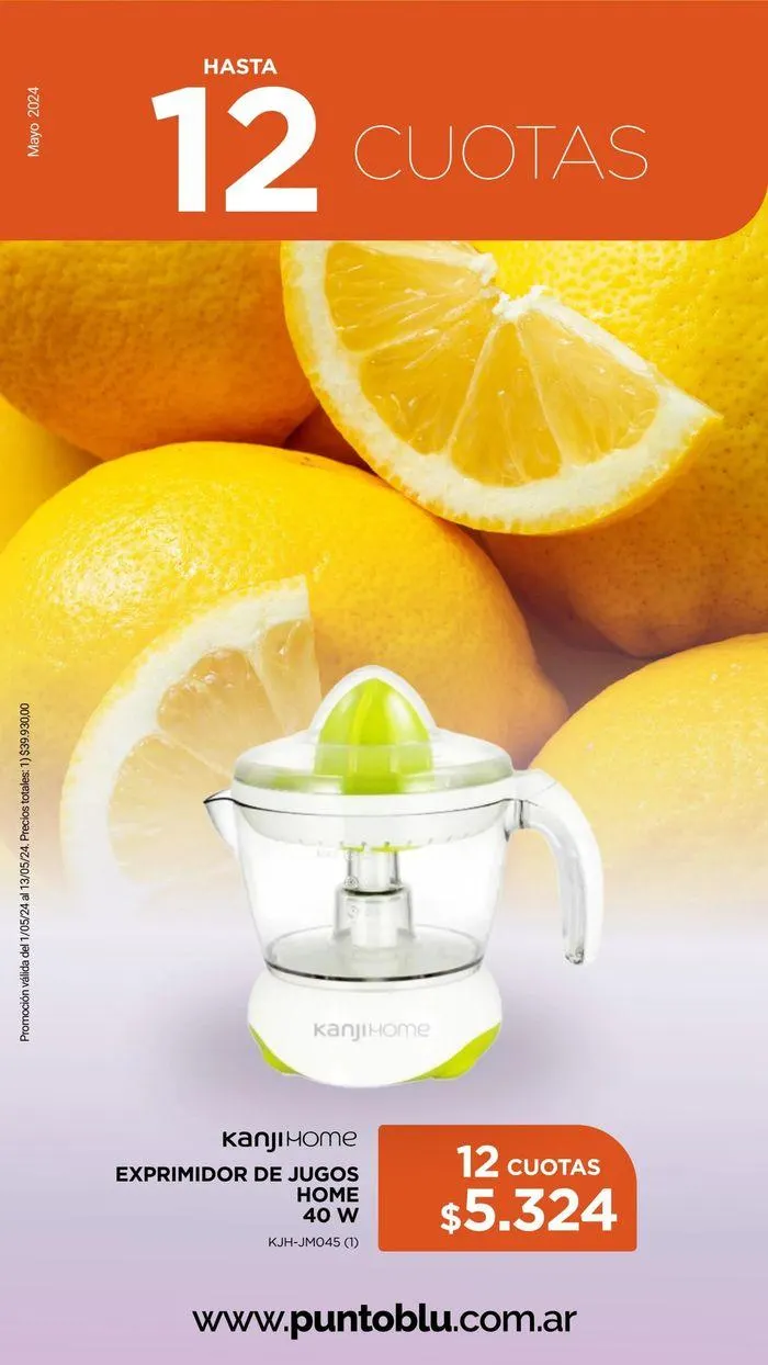 Ofertas de Revista Punto Blu Mayo 24 7 de mayo al 13 de mayo 2024 - Página 7 del catálogo