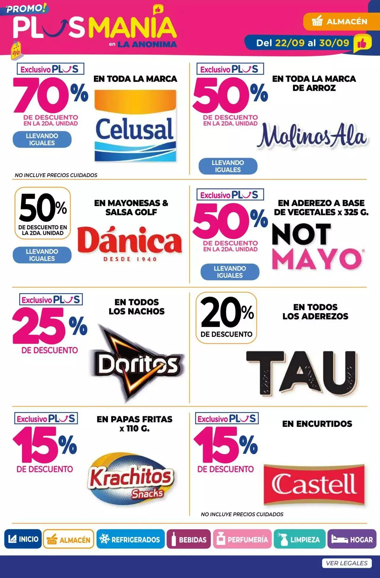 Ofertas de La Anonima - Super Ventajas - Septiembre 2022 22 de septiembre al 30 de septiembre 2023 - Página 6 del catálogo