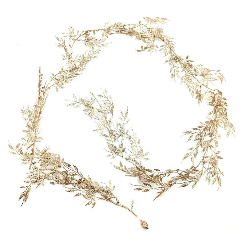 Guirnalda Ramas Champagne 180Cm Metalic