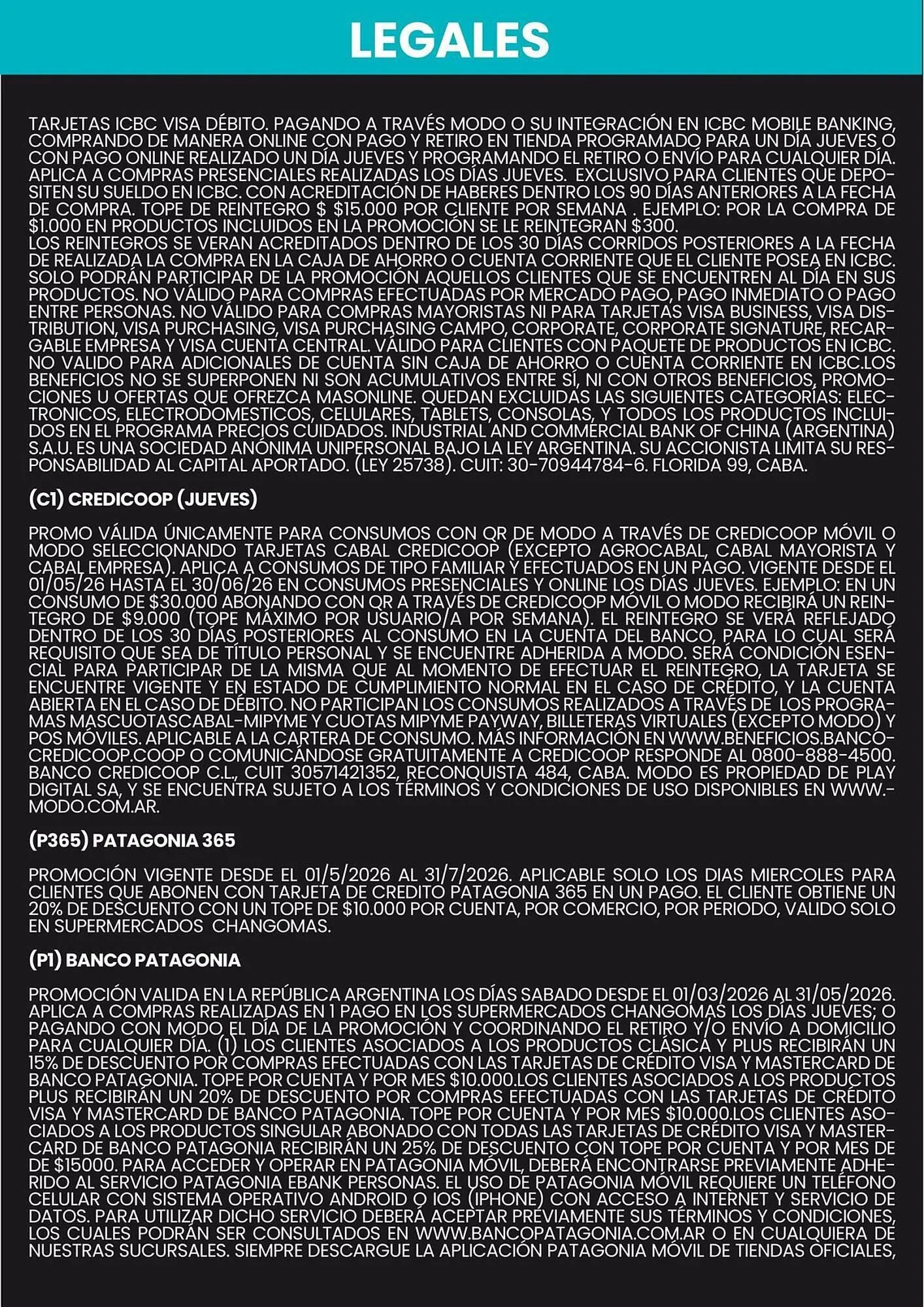 Ofertas de Catálogo Changomas 4 de mayo al 31 de mayo 2026 - Página 7 del catálogo