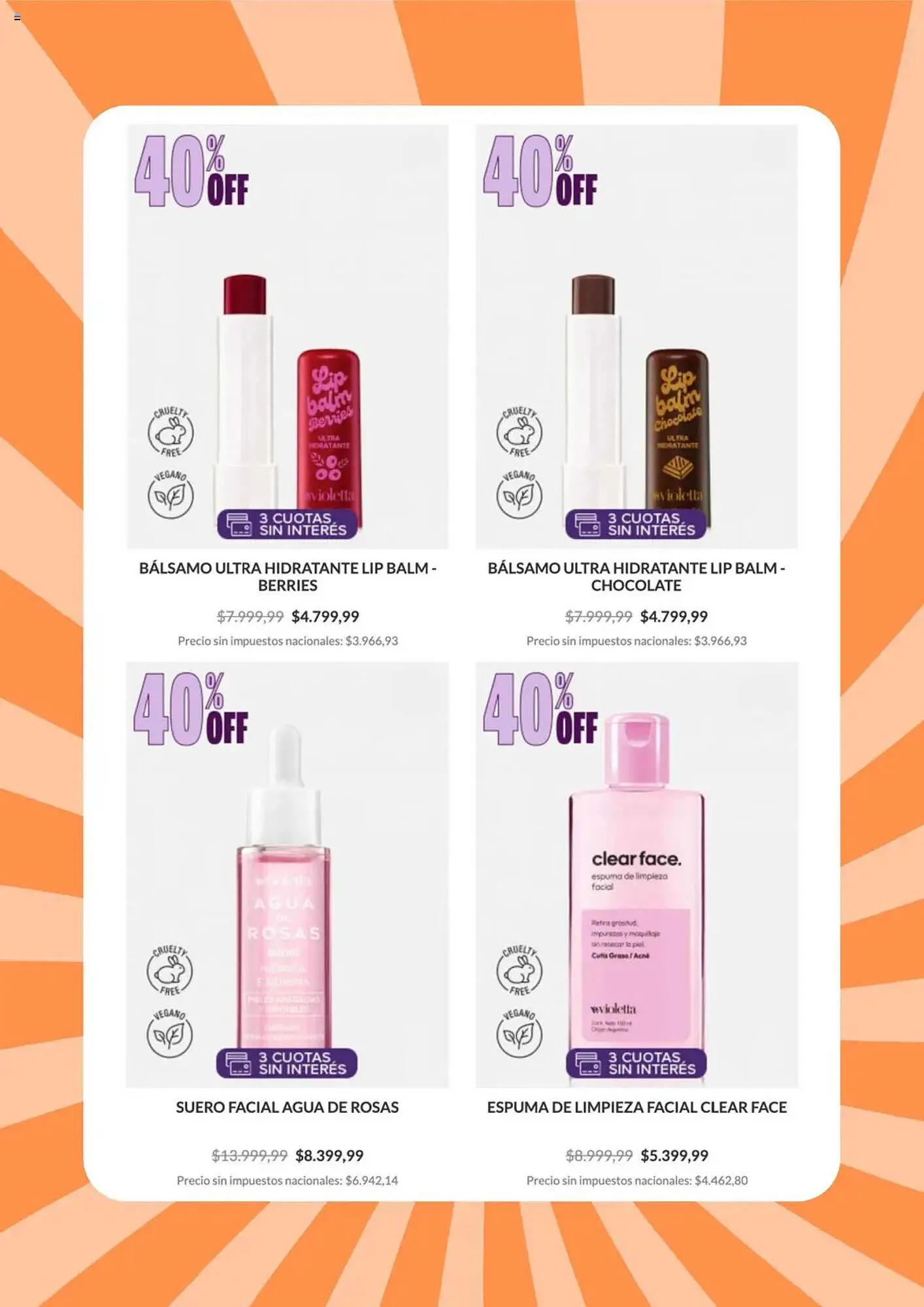 Ofertas de Catálogo Violetta Cosméticos 12 de mayo al 15 de mayo 2025 - Página 10 del catálogo