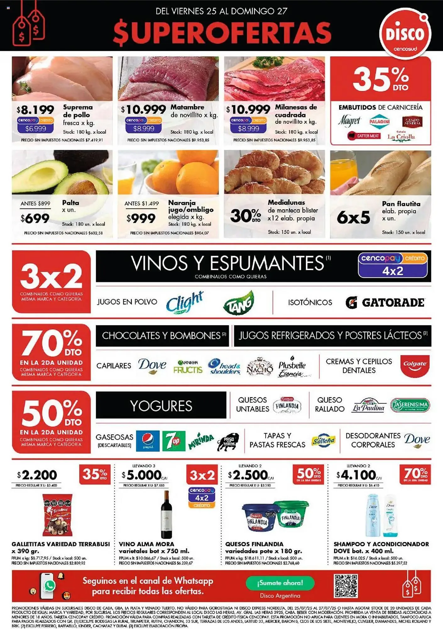 Ofertas de Catálogo Disco 25 de julio al 27 de julio 2025 - Página 1 del catálogo