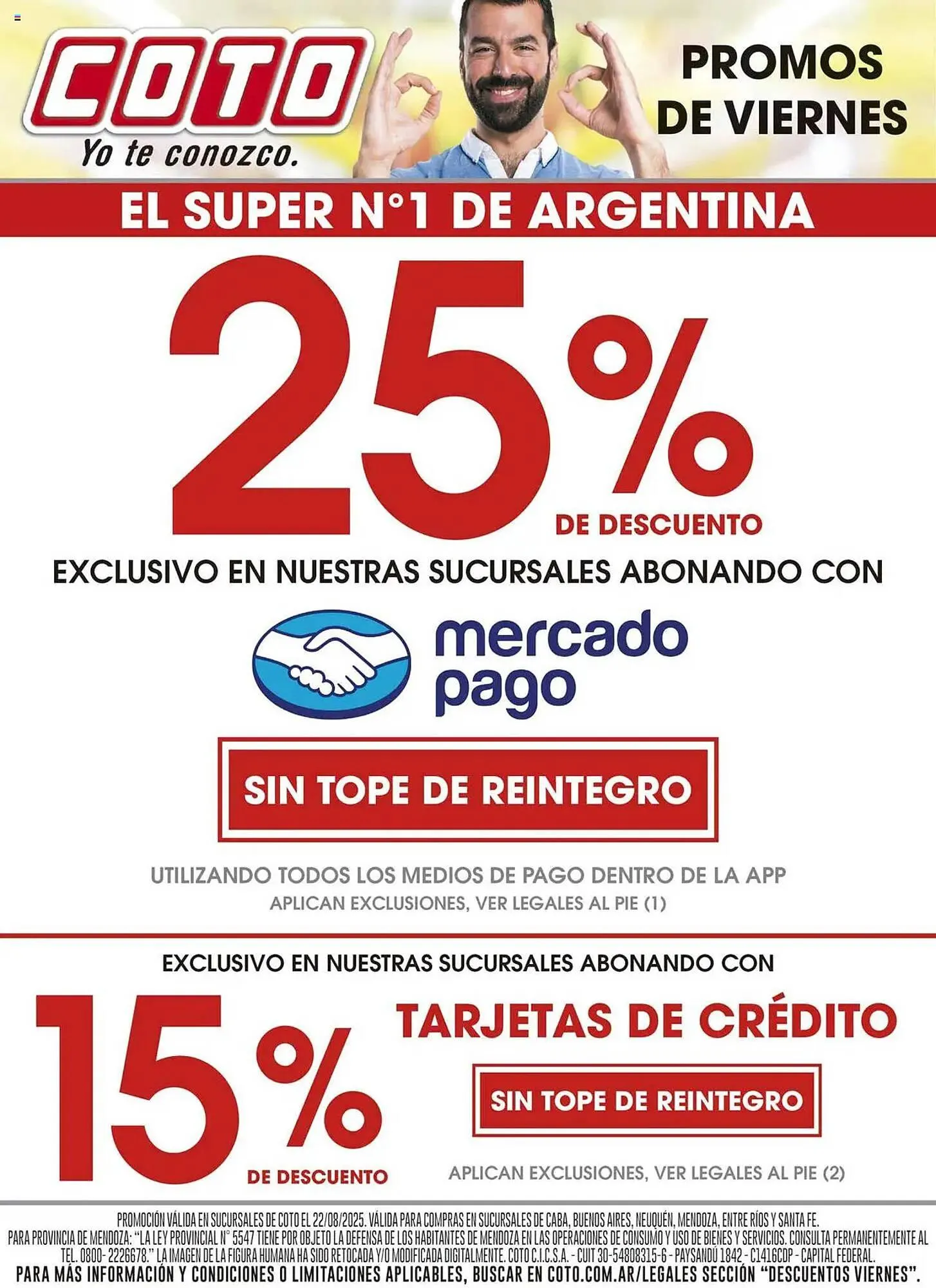 Ofertas de Catálogo Coto 22 de agosto al 22 de agosto 2025 - Página 1 del catálogo