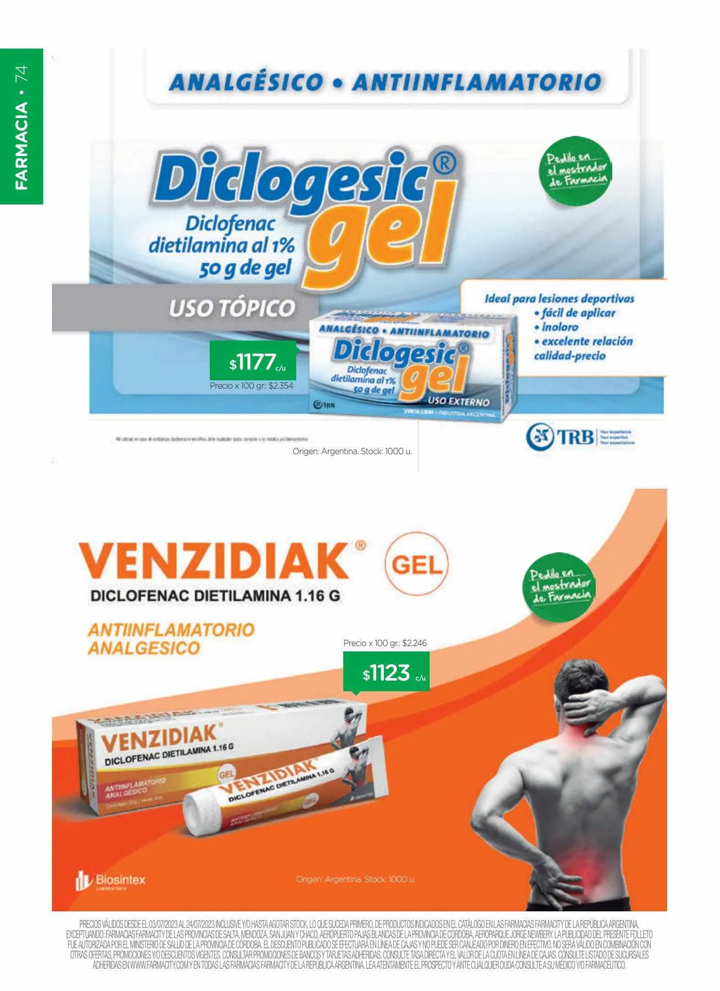 Ofertas de Catálogo Farmacity 7 de julio al 25 de julio 2023 - Página 73 del catálogo