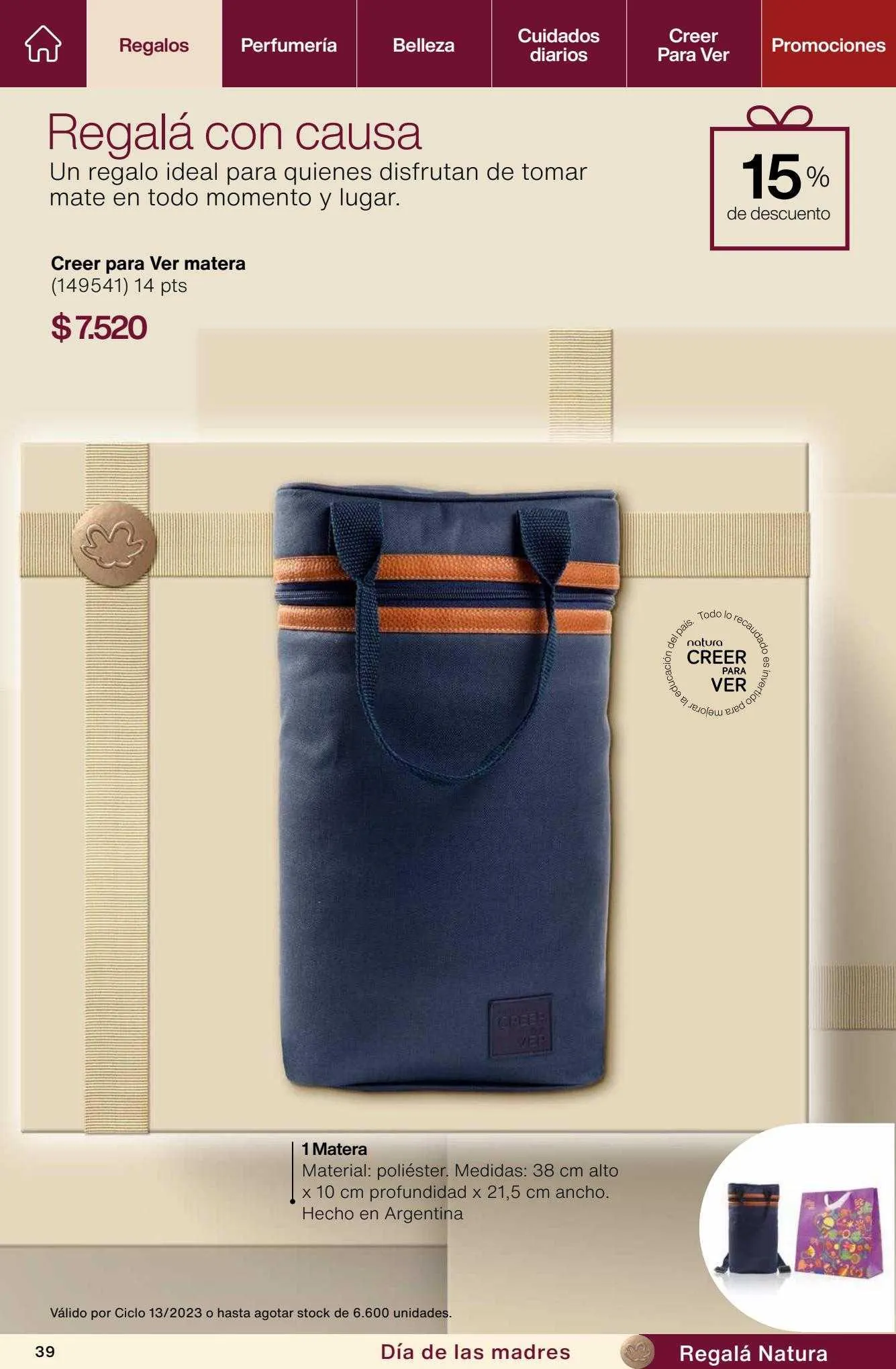 Ofertas de Catálogo Natura 7 de julio al 30 de septiembre 2023 - Página 39 del catálogo