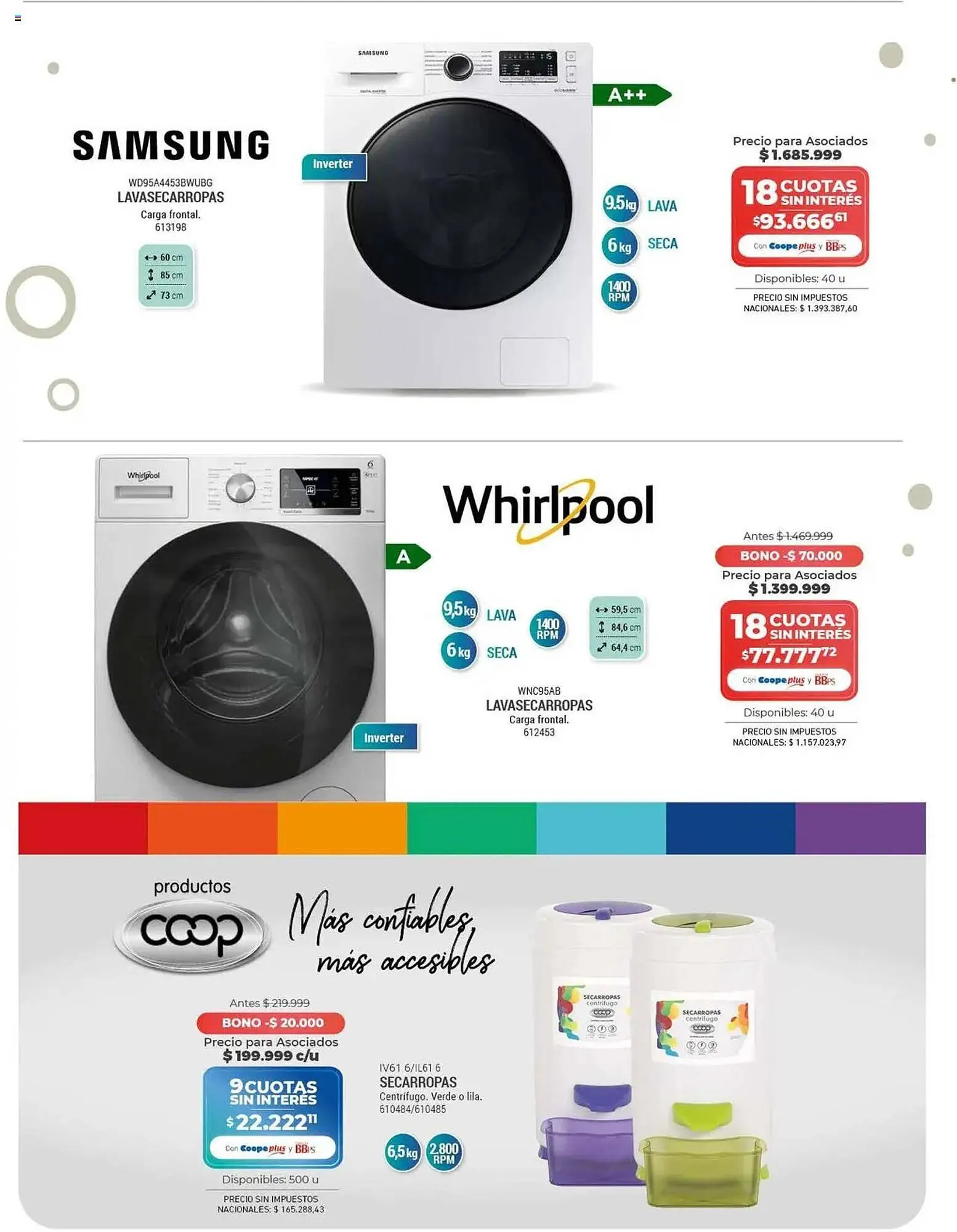 Ofertas de Catálogo Cooperativa Obrera 14 de julio al 28 de julio 2025 - Página 53 del catálogo