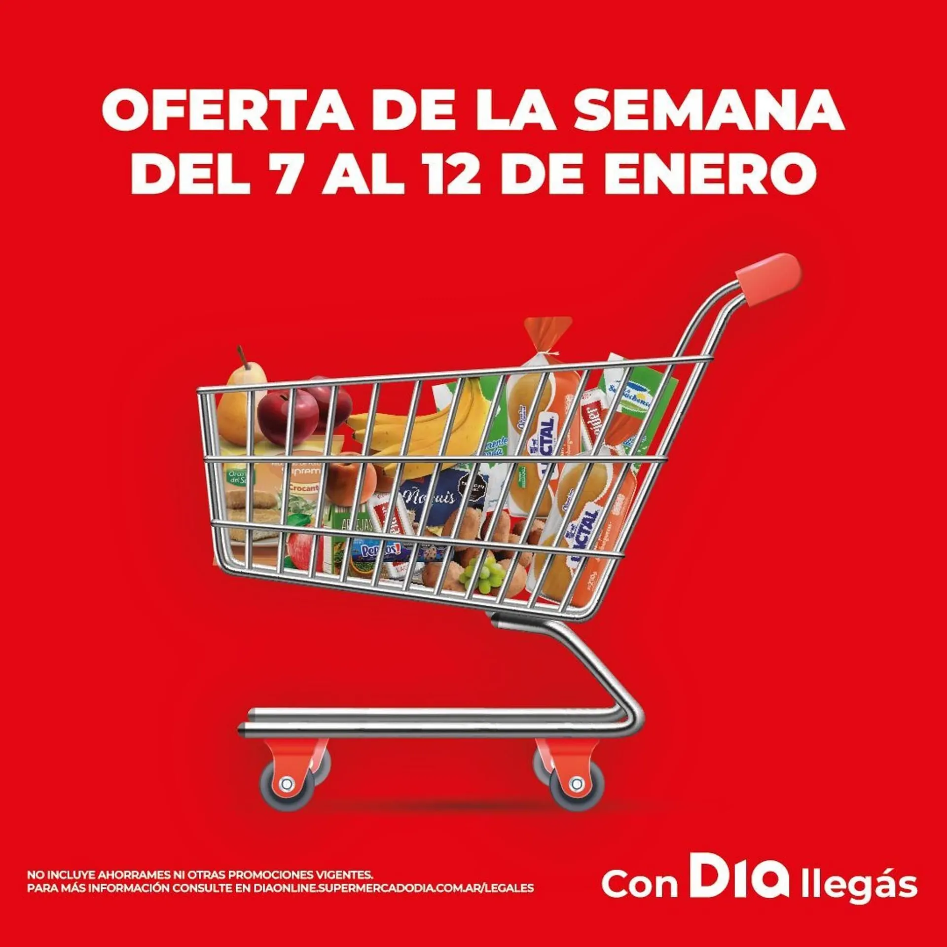Ofertas de Folleto Supermercados DIA 7 de enero al 12 de enero 2026 - Página 1 del catálogo