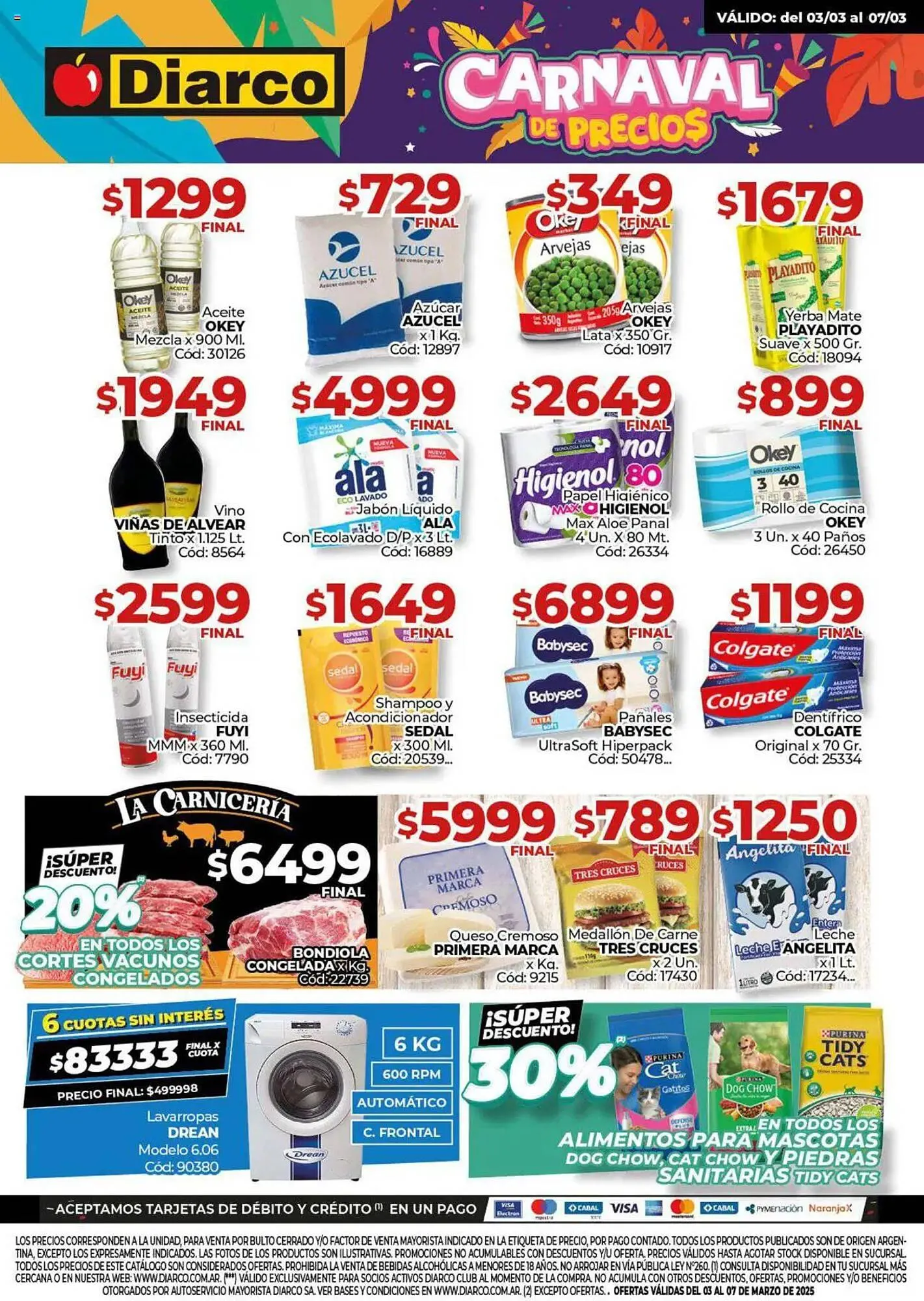 Ofertas de Catálogo Diarco 3 de marzo al 7 de marzo 2025 - Página 1 del catálogo