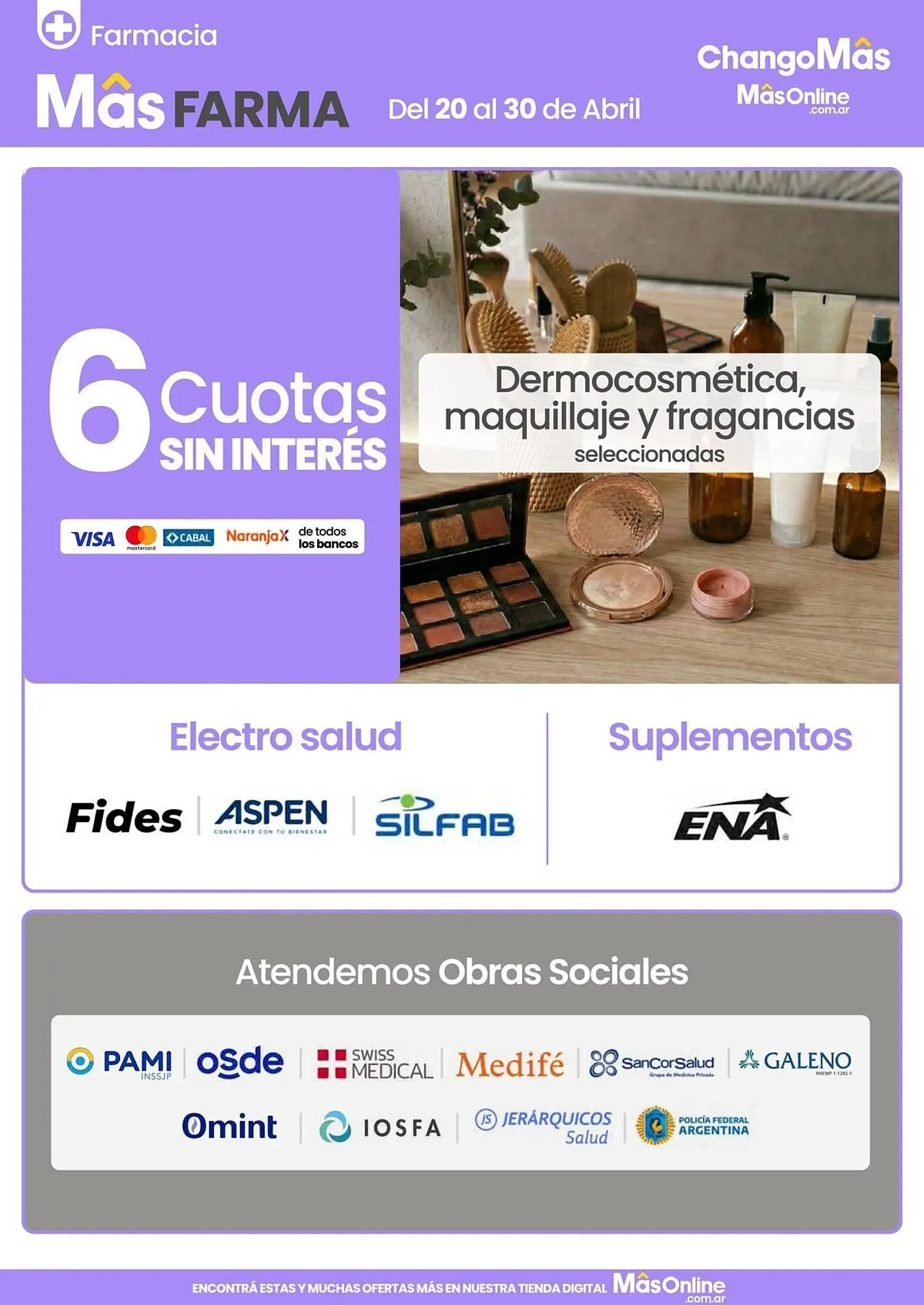 Ofertas de Catálogo Changomas 21 de abril al 30 de abril 2026 - Página 1 del catálogo