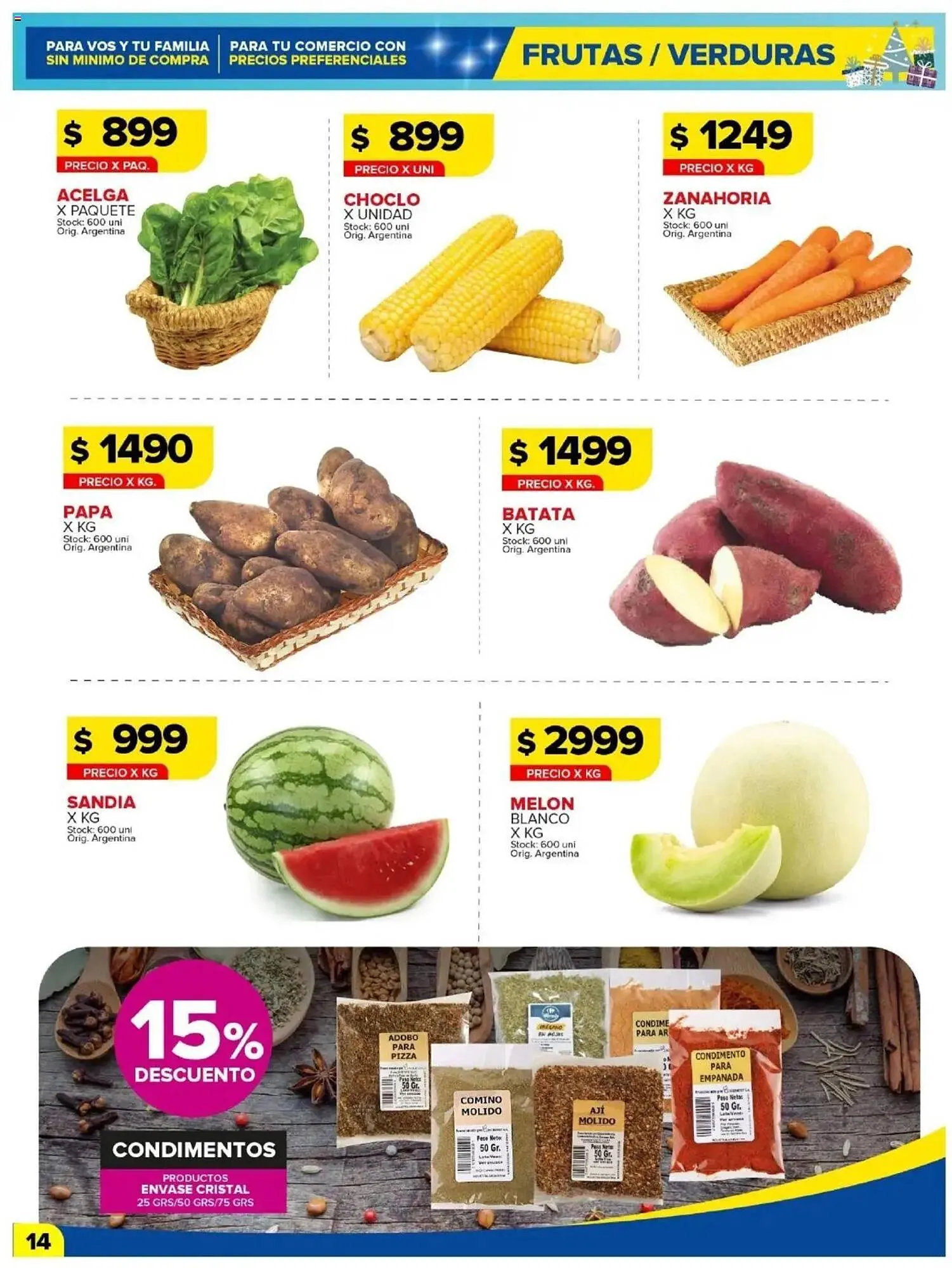 Ofertas de Catálogo Carrefour Maxi 25 de noviembre al 1 de diciembre 2024 - Página 14 del catálogo