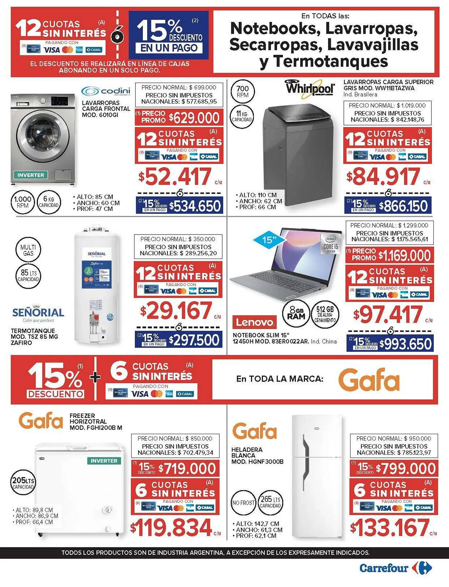 Ofertas de Catálogo Carrefour 14 de abril al 21 de abril 2025 - Página 13 del catálogo