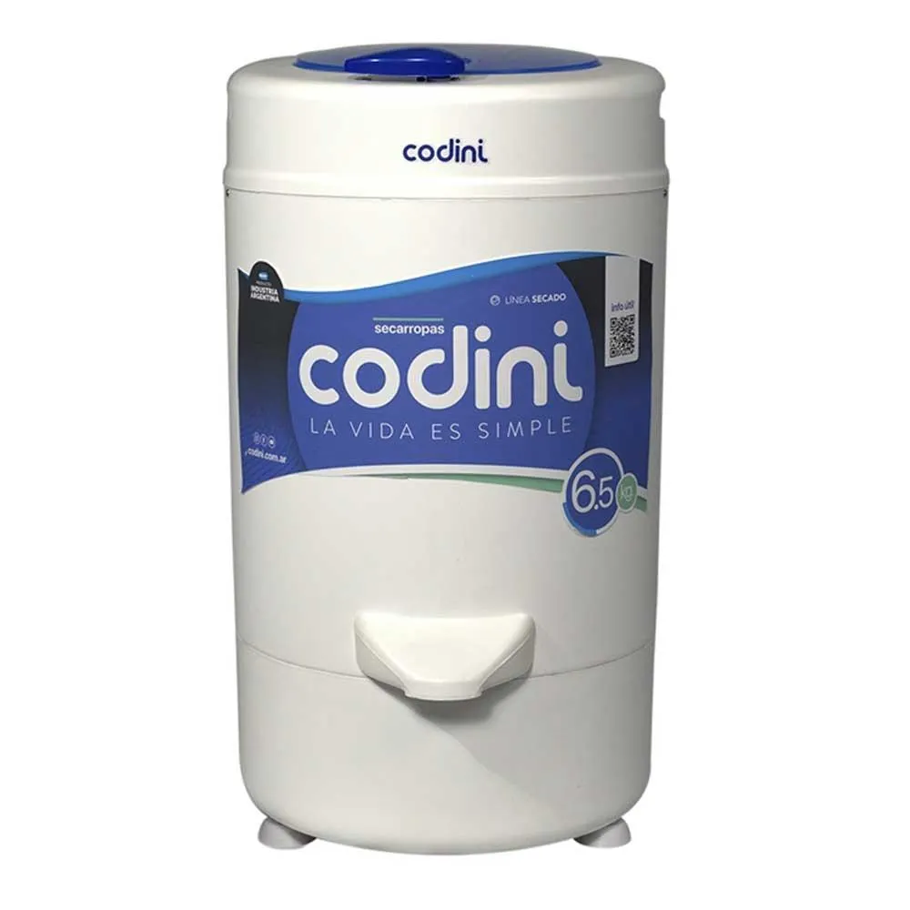 Secarropas 6,5 Kg AD65 2800 RPM