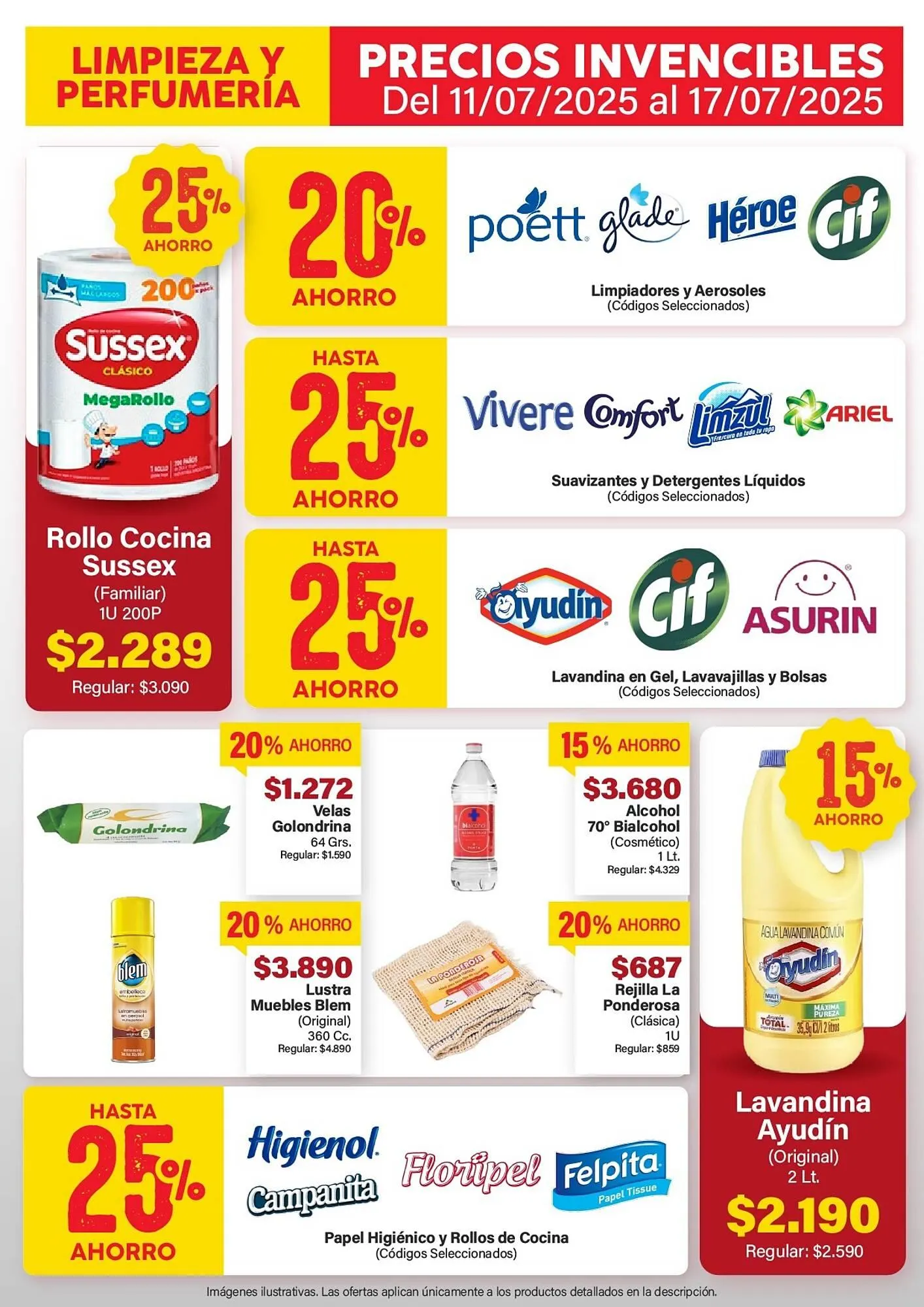 Ofertas de Catálogo Supermercados Aiello 11 de julio al 17 de julio 2025 - Página 1 del catálogo