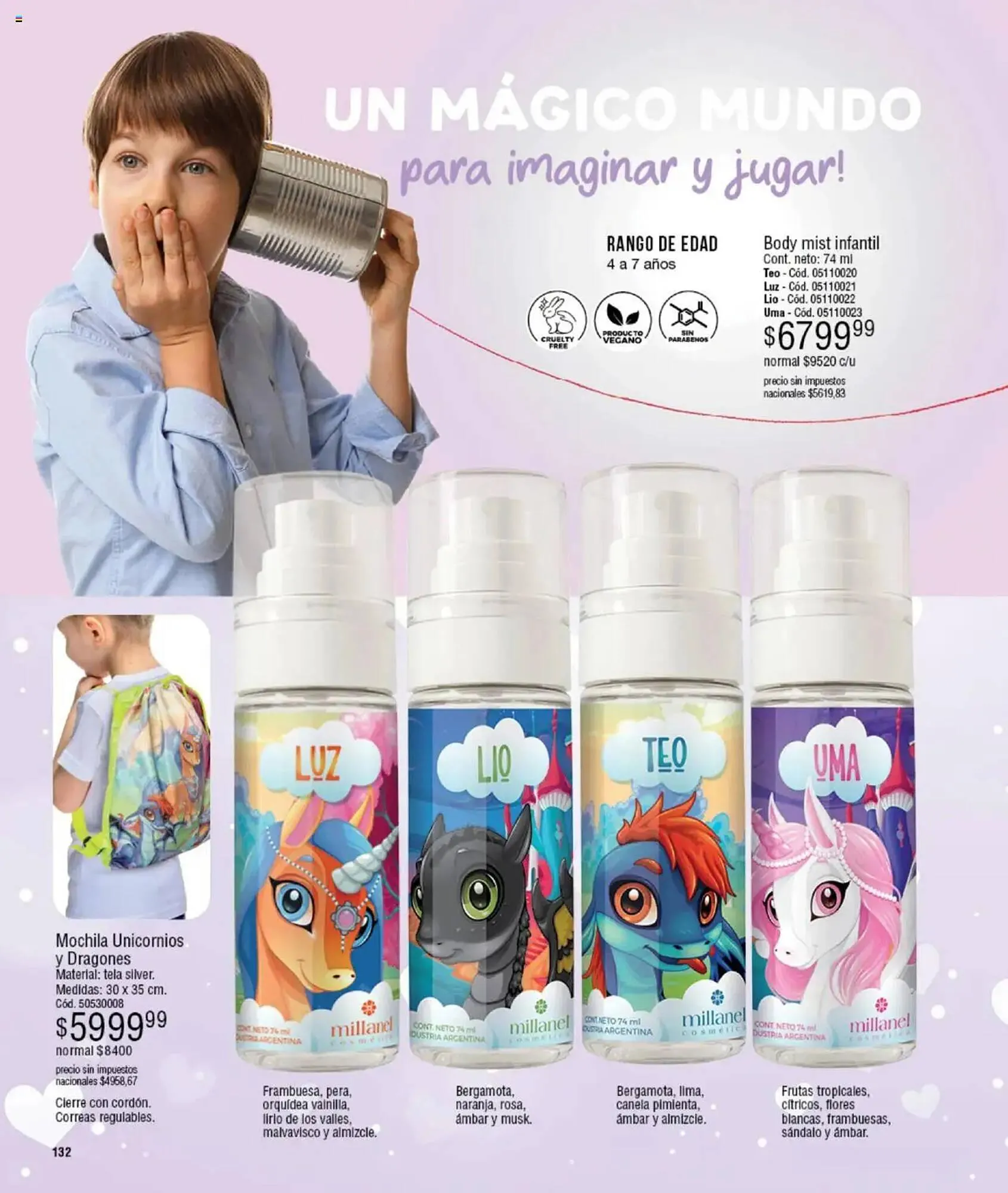 Ofertas de Catálogo Millanel Cosmética 15 de septiembre al 20 de octubre 2025 - Página 132 del catálogo