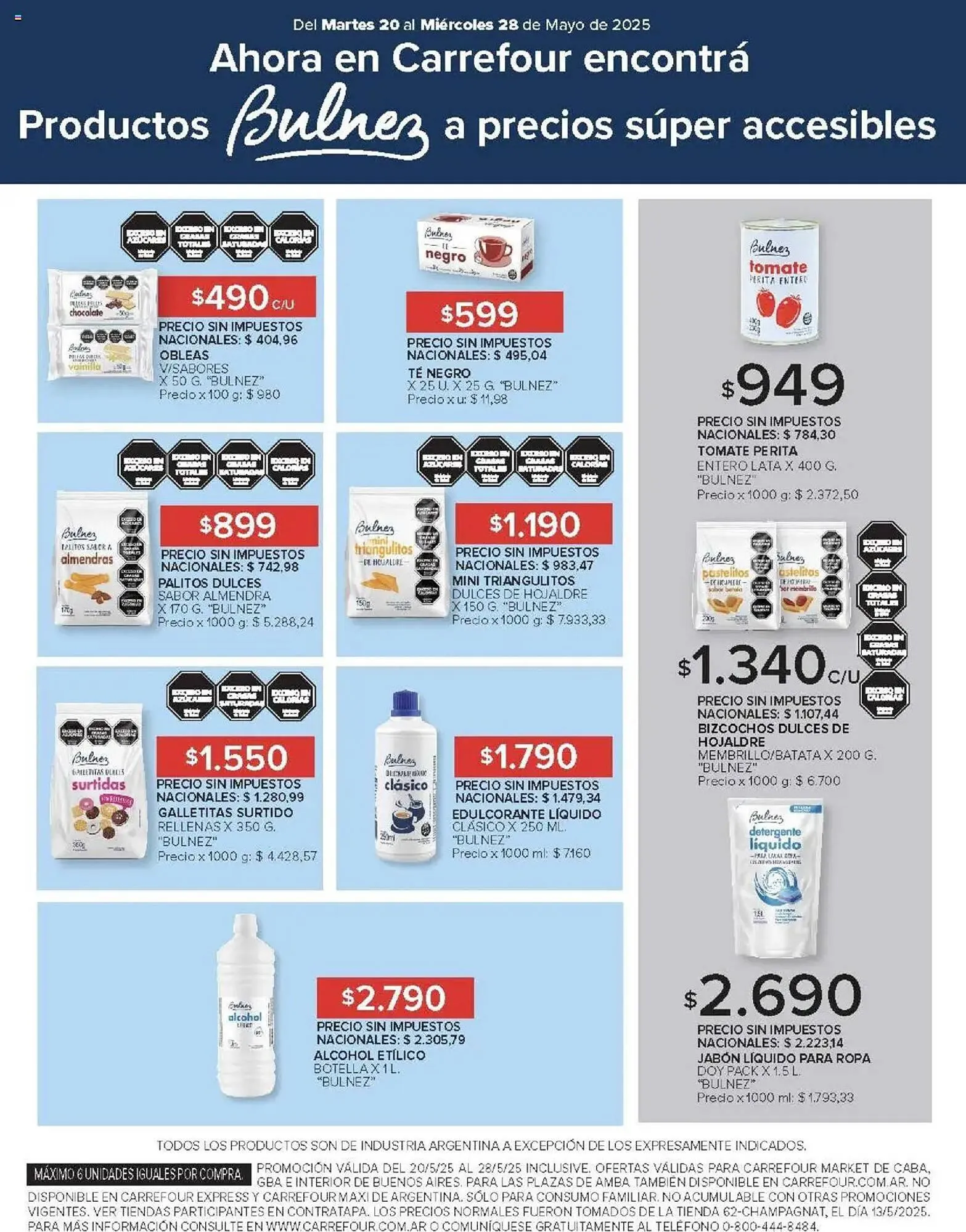 Ofertas de Catálogo Carrefour Market 20 de mayo al 28 de mayo 2025 - Página 38 del catálogo