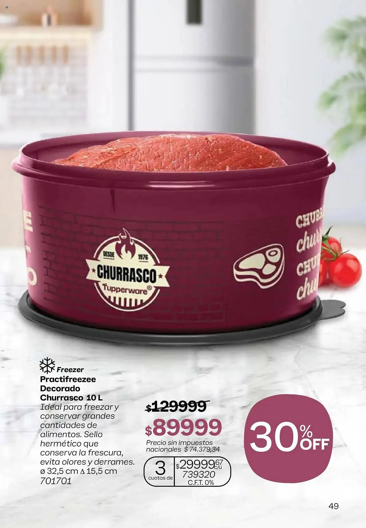 Ofertas de Folleto Tupperware 13 de octubre al 3 de noviembre 2025 - Página 50 del catálogo