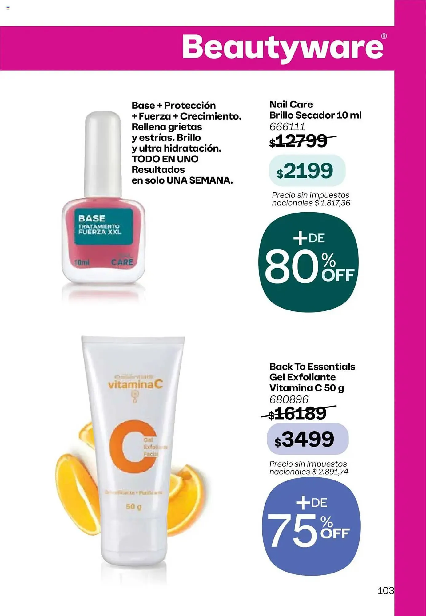 Ofertas de Catálogo Tupperware 11 de agosto al 25 de agosto 2025 - Página 104 del catálogo