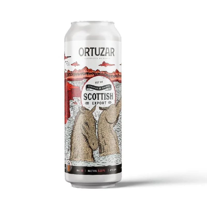 Cerveza Scottish Ortuzar 473 Ml.