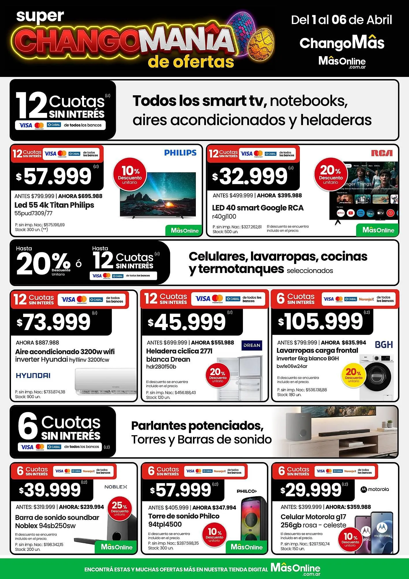 Ofertas de Catálogo Changomas 1 de abril al 6 de abril 2026 - Página 7 del catálogo