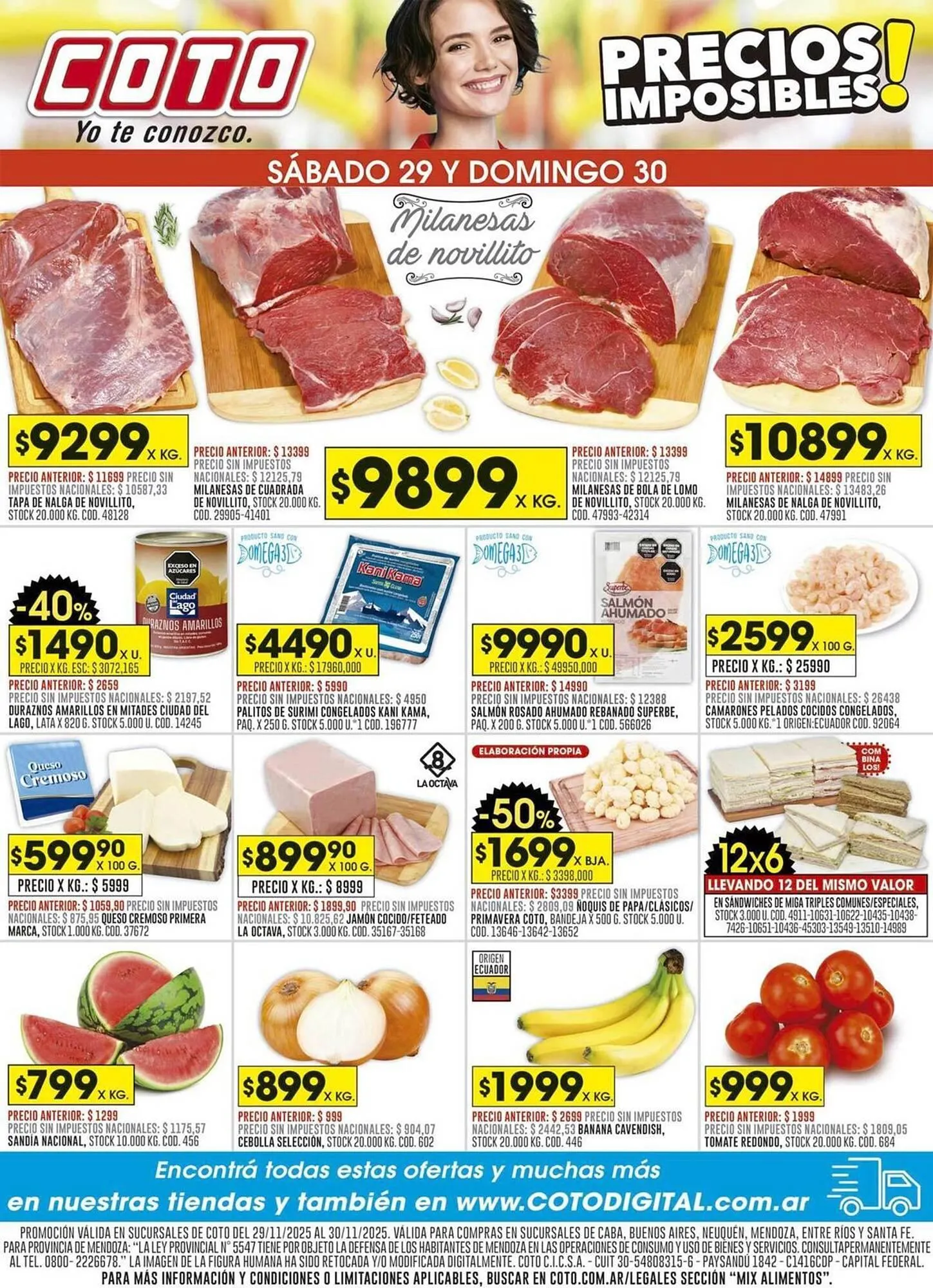 Ofertas de Catálogo Coto 29 de noviembre al 30 de noviembre 2025 - Página 1 del catálogo