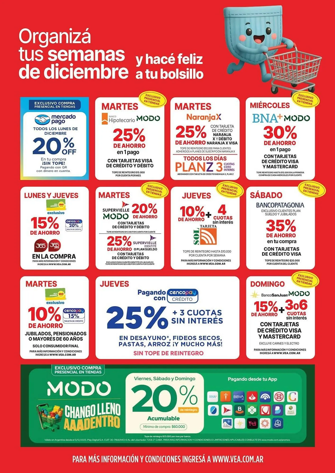 Ofertas de Catálogo Supermercados Vea 19 de diciembre al 24 de diciembre 2025 - Página 9 del catálogo