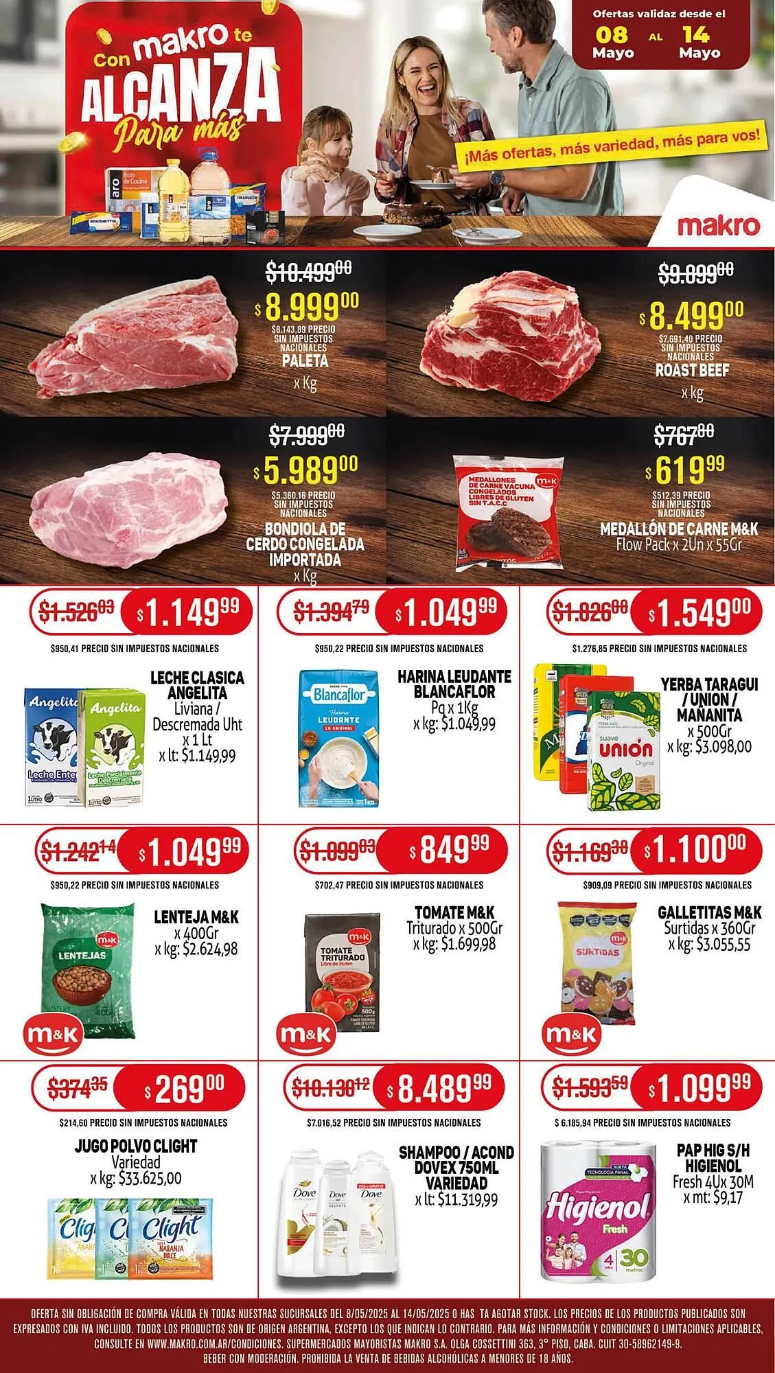 Ofertas de Catálogo Makro 8 de mayo al 15 de mayo 2025 - Página 1 del catálogo