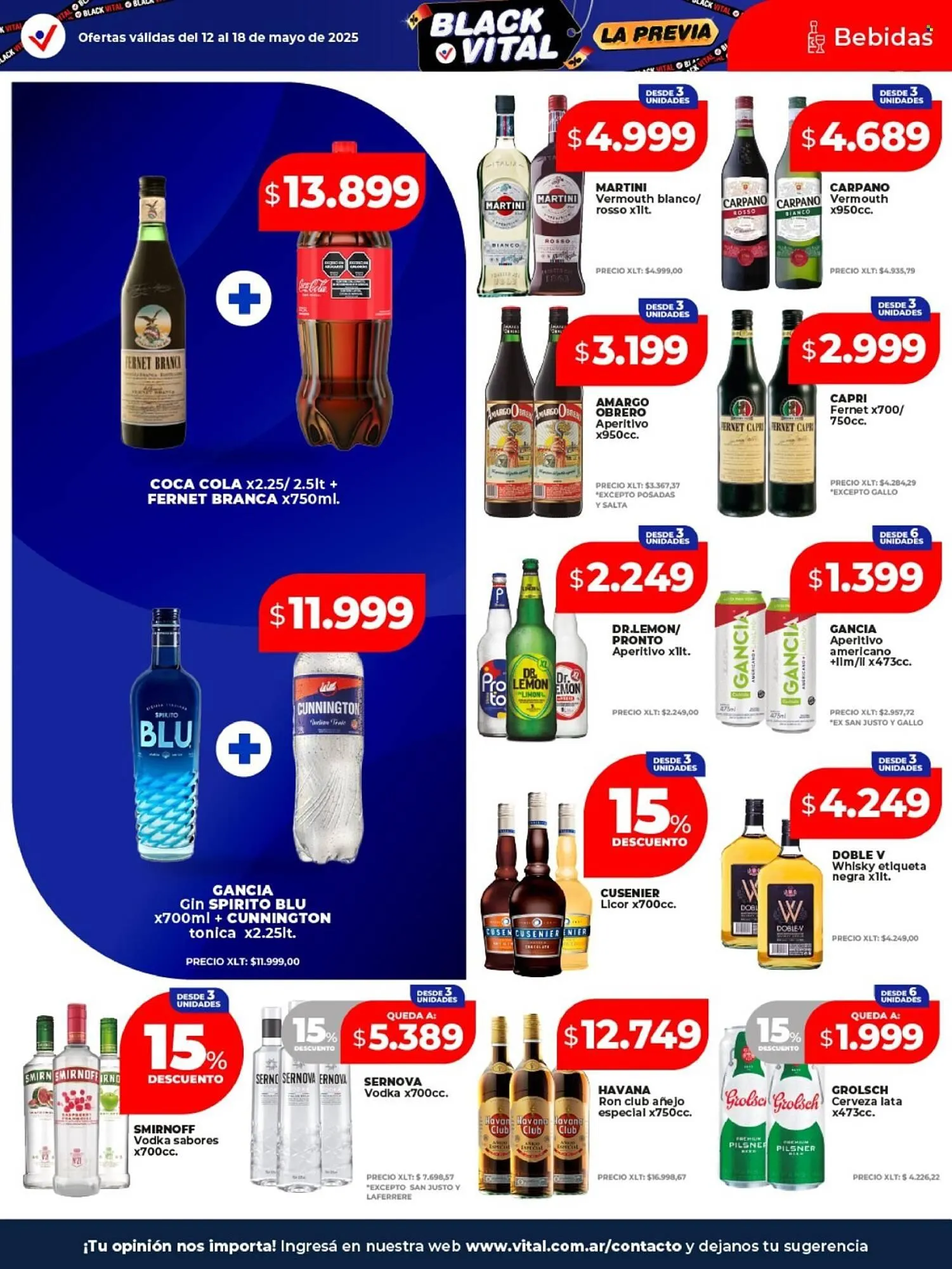 Ofertas de Catálogo Supermayorista Vital 12 de mayo al 18 de mayo 2025 - Página 23 del catálogo