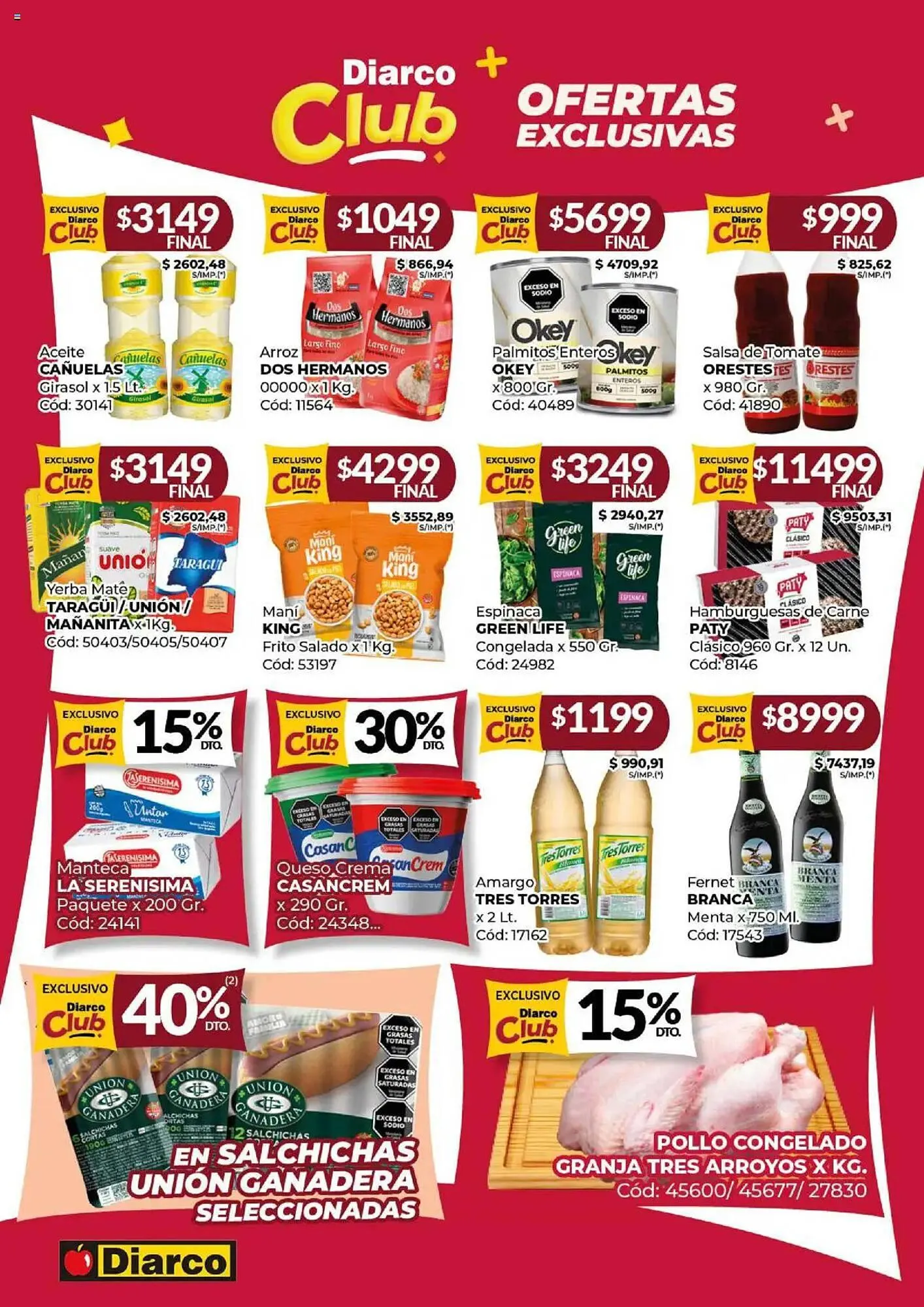 Ofertas de Catálogo Diarco 26 de mayo al 31 de mayo 2025 - Página 7 del catálogo